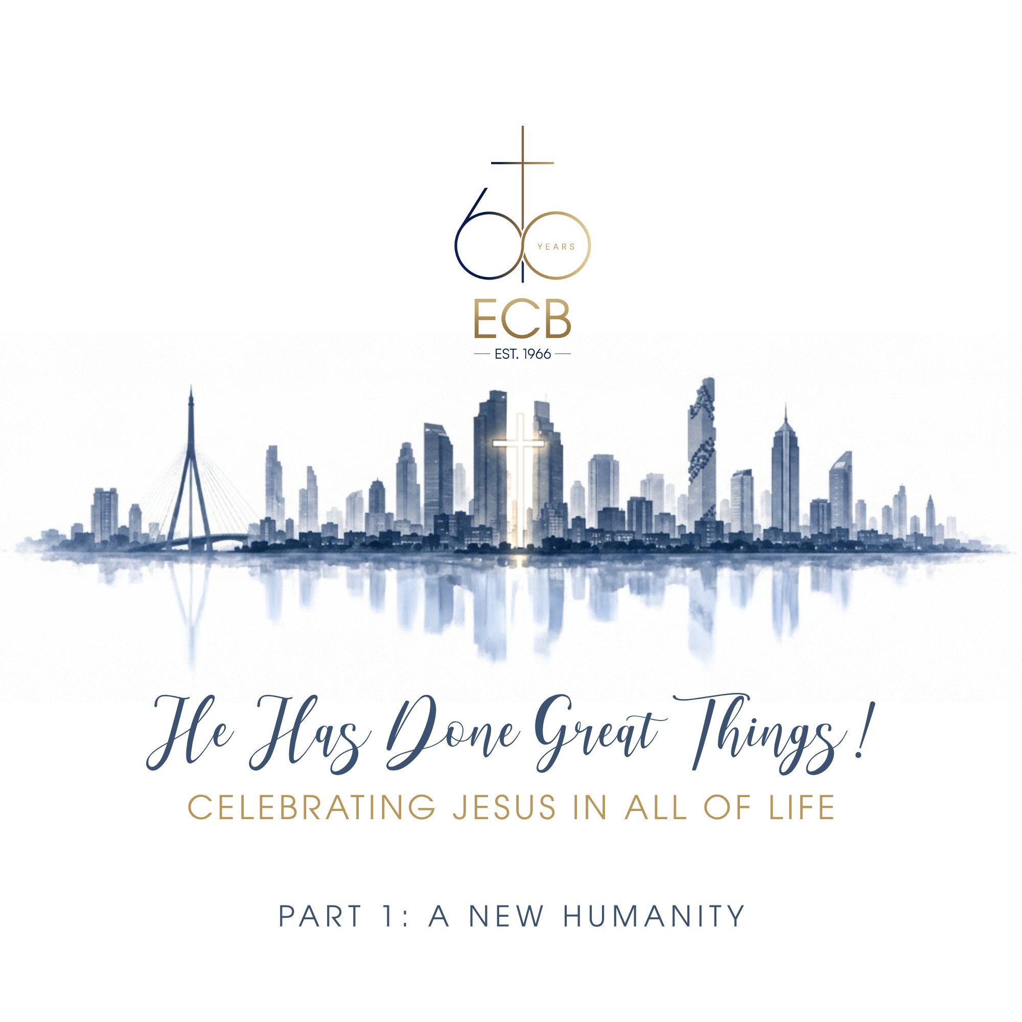 HE HAS DONE GREAT THINGS - Part 1: A New Humanity | Pastor Phil Holcomb episode artwork