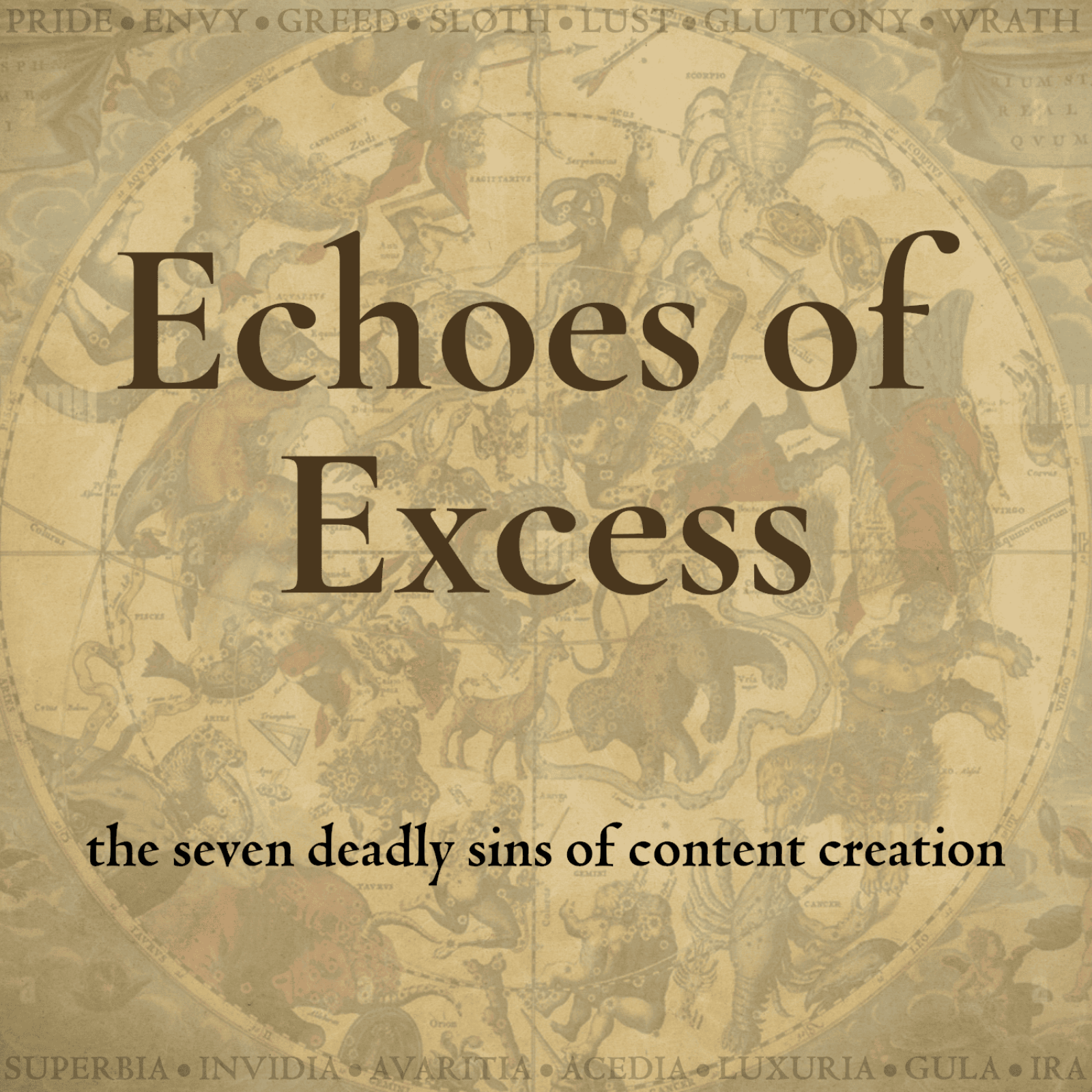 Echoes of Excess podcast artwork