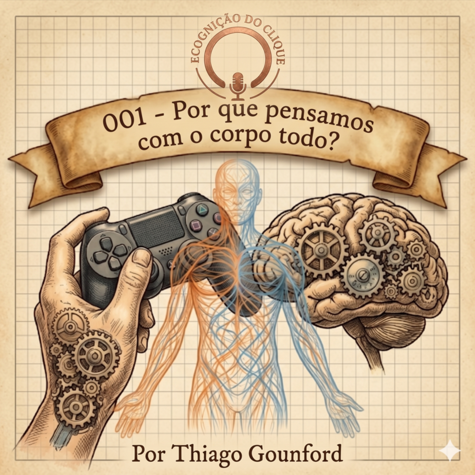 001 - Por que pensamos com o corpo todo? episode artwork