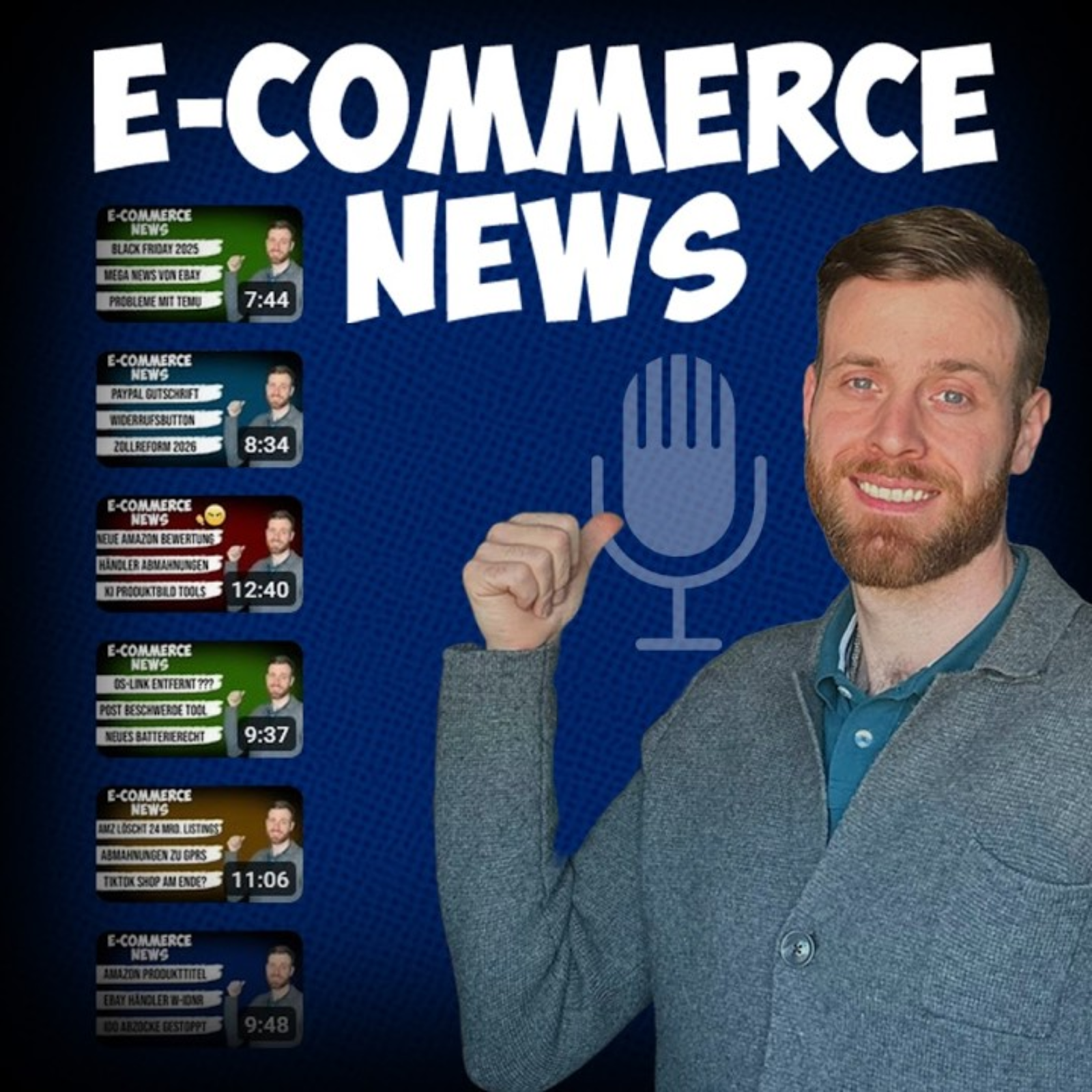News im eCommerce Barrierefreiheitsstärkungsgesetz BFSG | DHL Gebühr | TikTok Shop Rechtssicherheit episode artwork