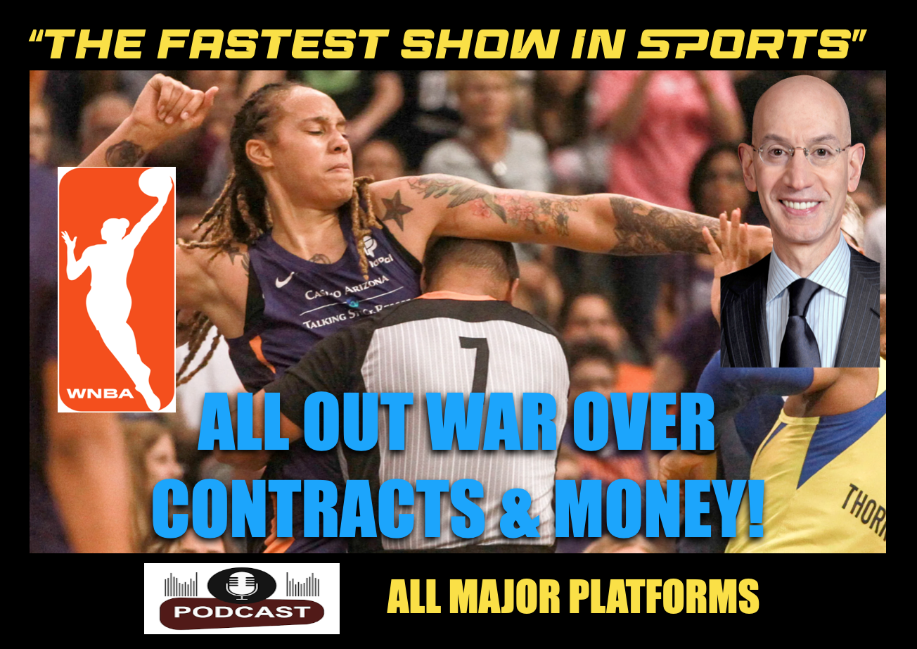 WNBA PLAYERS GO TO WAR WITH ADAM SILVER: All about money for a league that's not even profitable. episode artwork