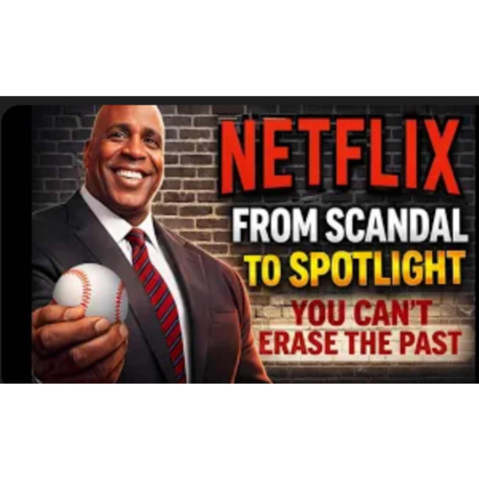 Baseball's Steroid Era Villain Gets Rewarded | Barry Bonds Netflix Deal episode artwork