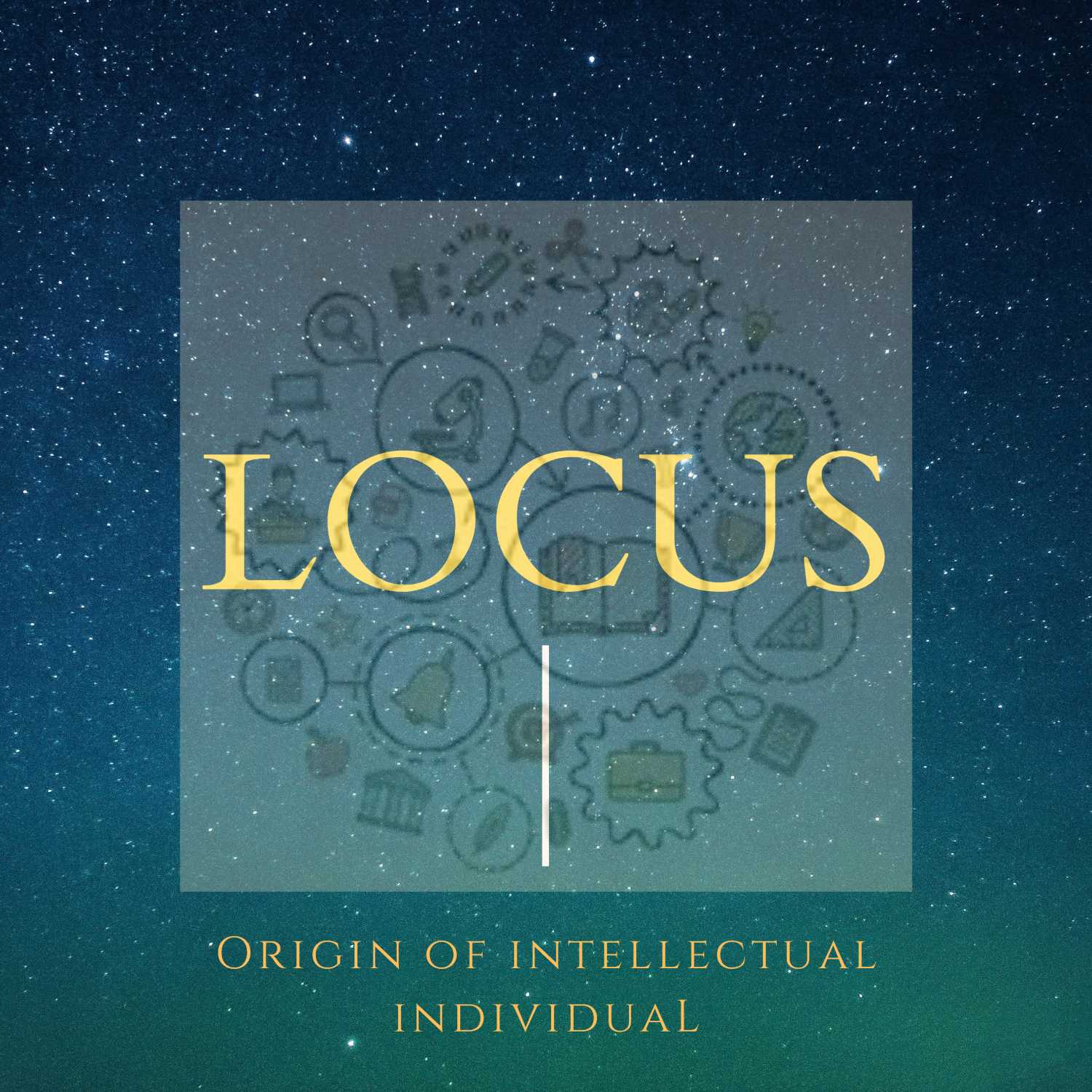 “Locus” - “Origin of intellectual individual” cover art