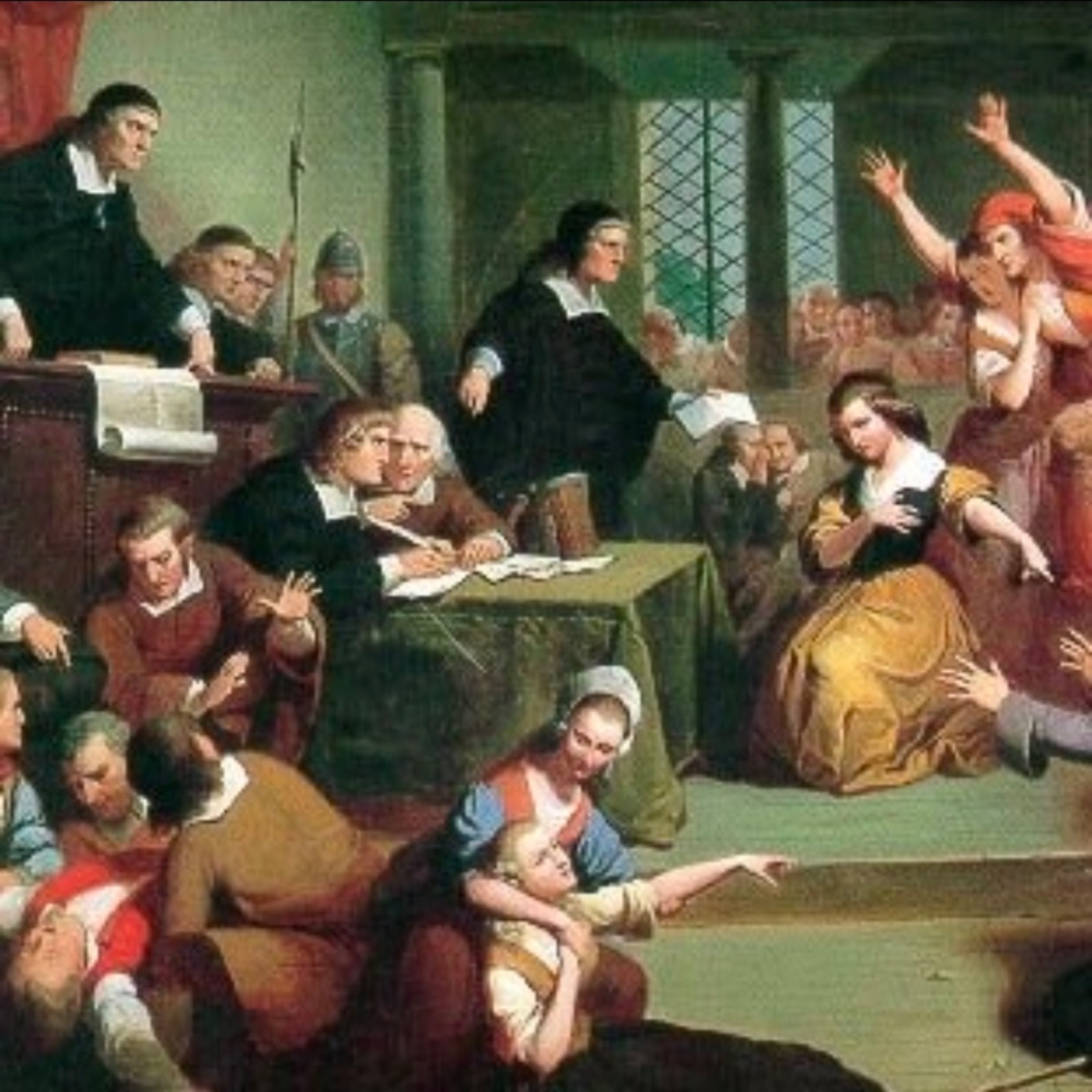 Wonders of the visible world: the politics of the Salem witch trials episode artwork