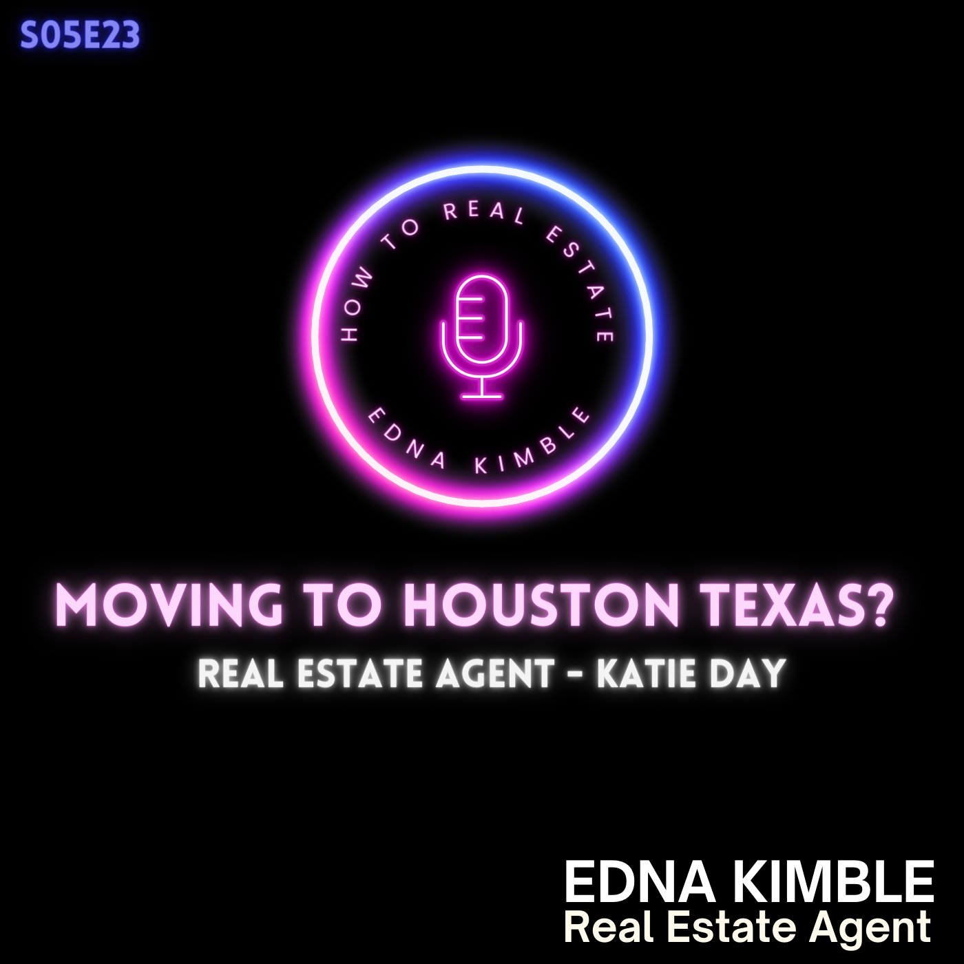 Moving to Houston Texas? Real Estate Agent - Katie Day, Move Me To Texas episode artwork