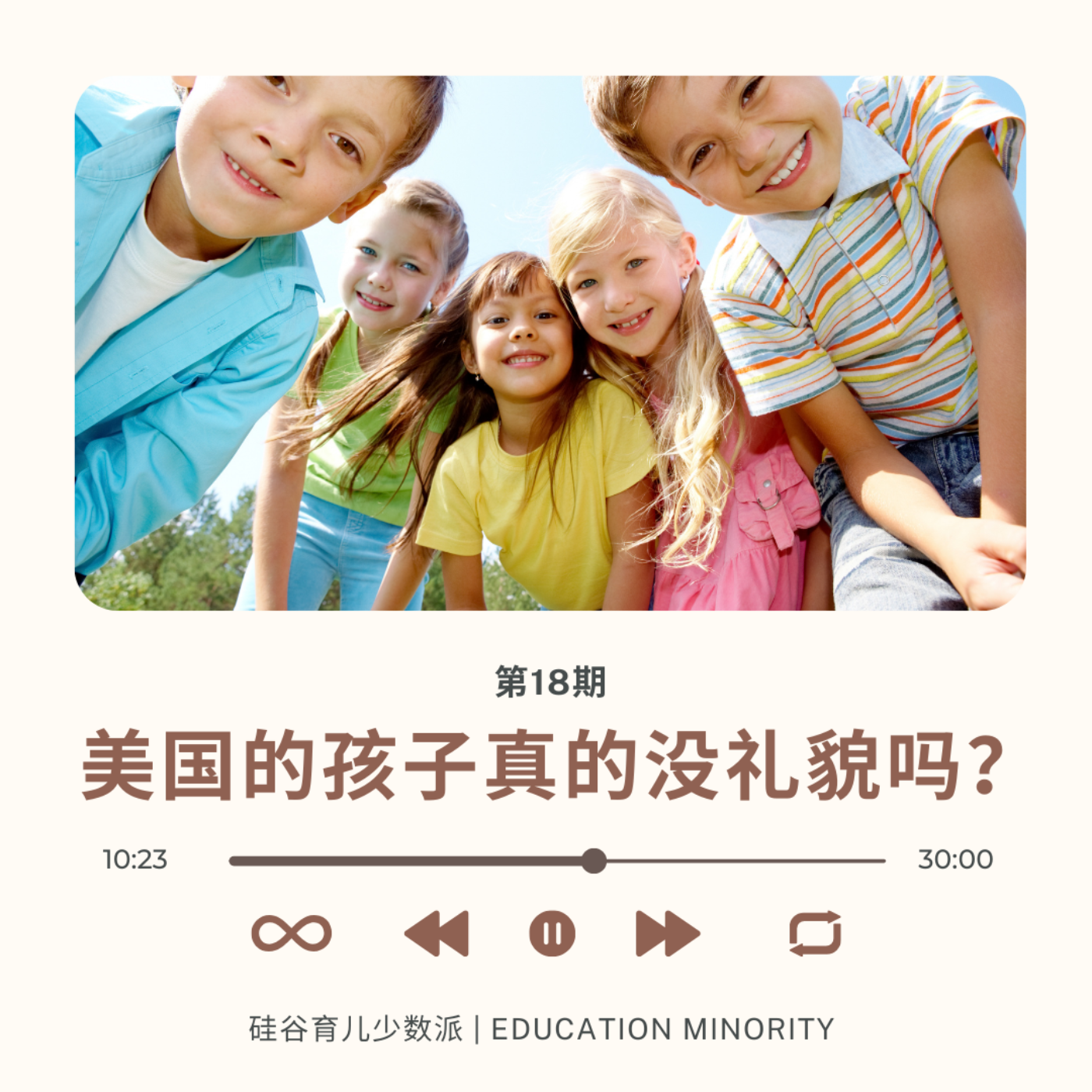 cover of episode 美国的孩子真的没礼貌吗？