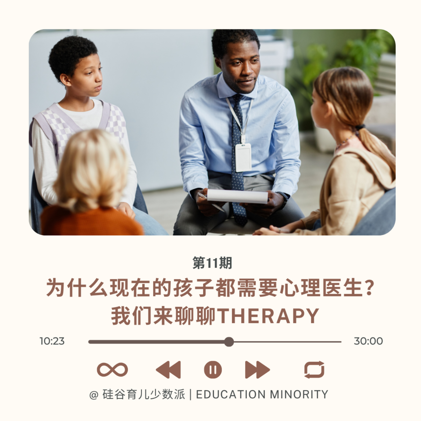 cover of episode 为什么现在的孩子都需要心理医生？我们来聊聊Therapy。