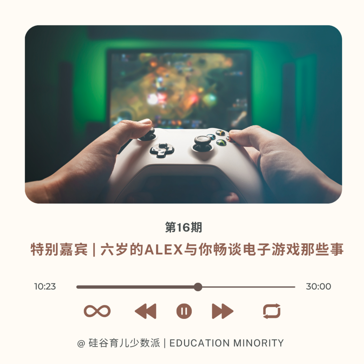 特别嘉宾 | 六岁的Alex与你畅谈电子游戏那些事 - podcast episode cover