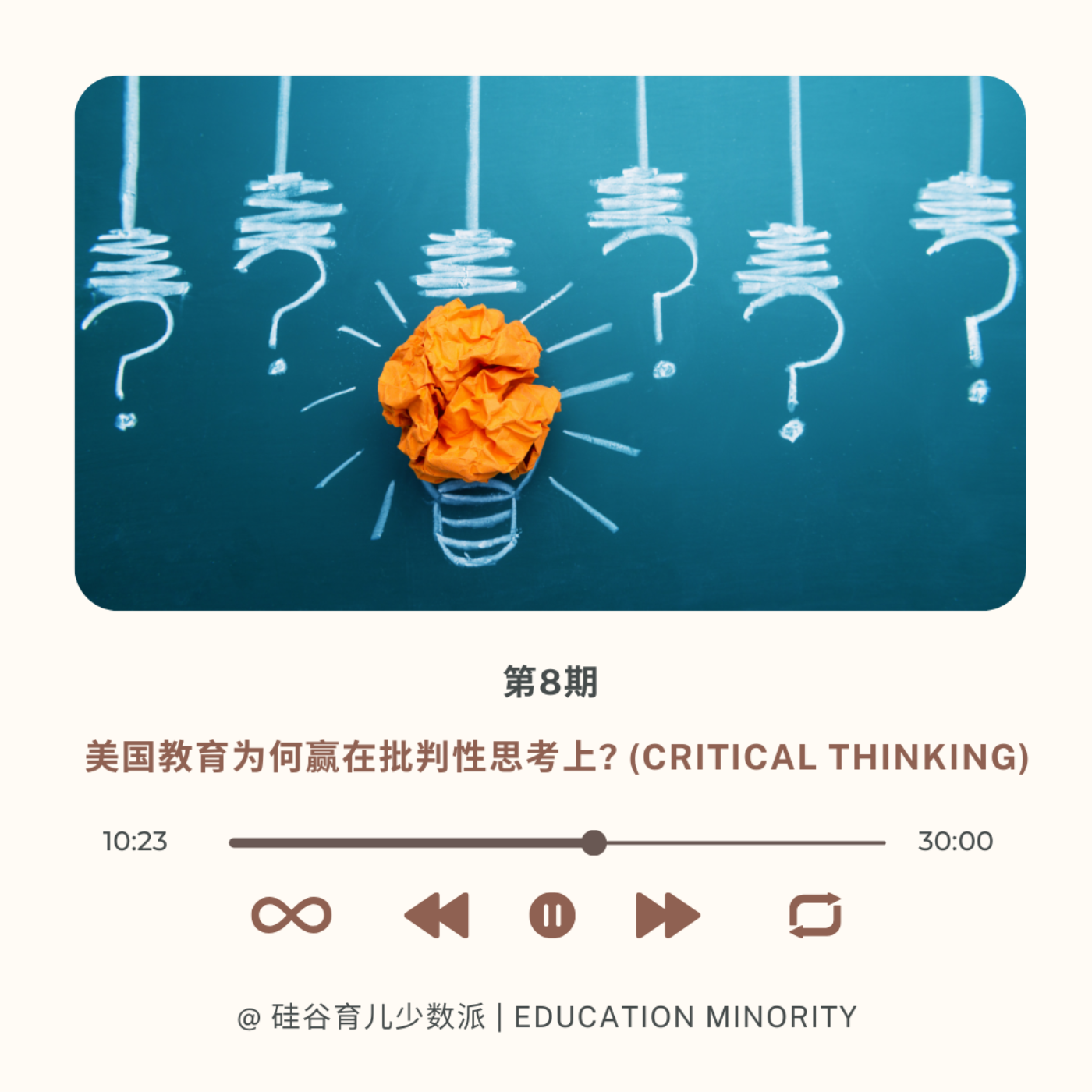 美国教育为何赢在批判性思考上? (Critical Thinking) - podcast episode cover