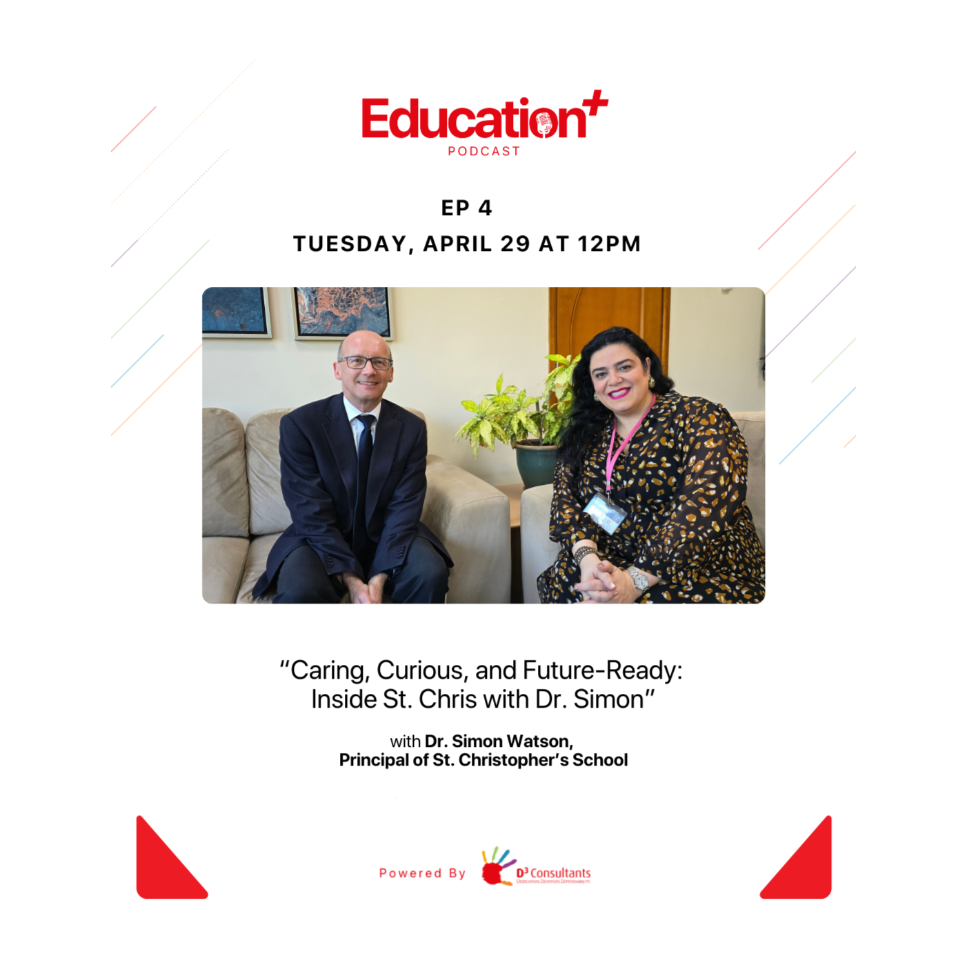 Education+ Podcast with Dr. Simon Watson