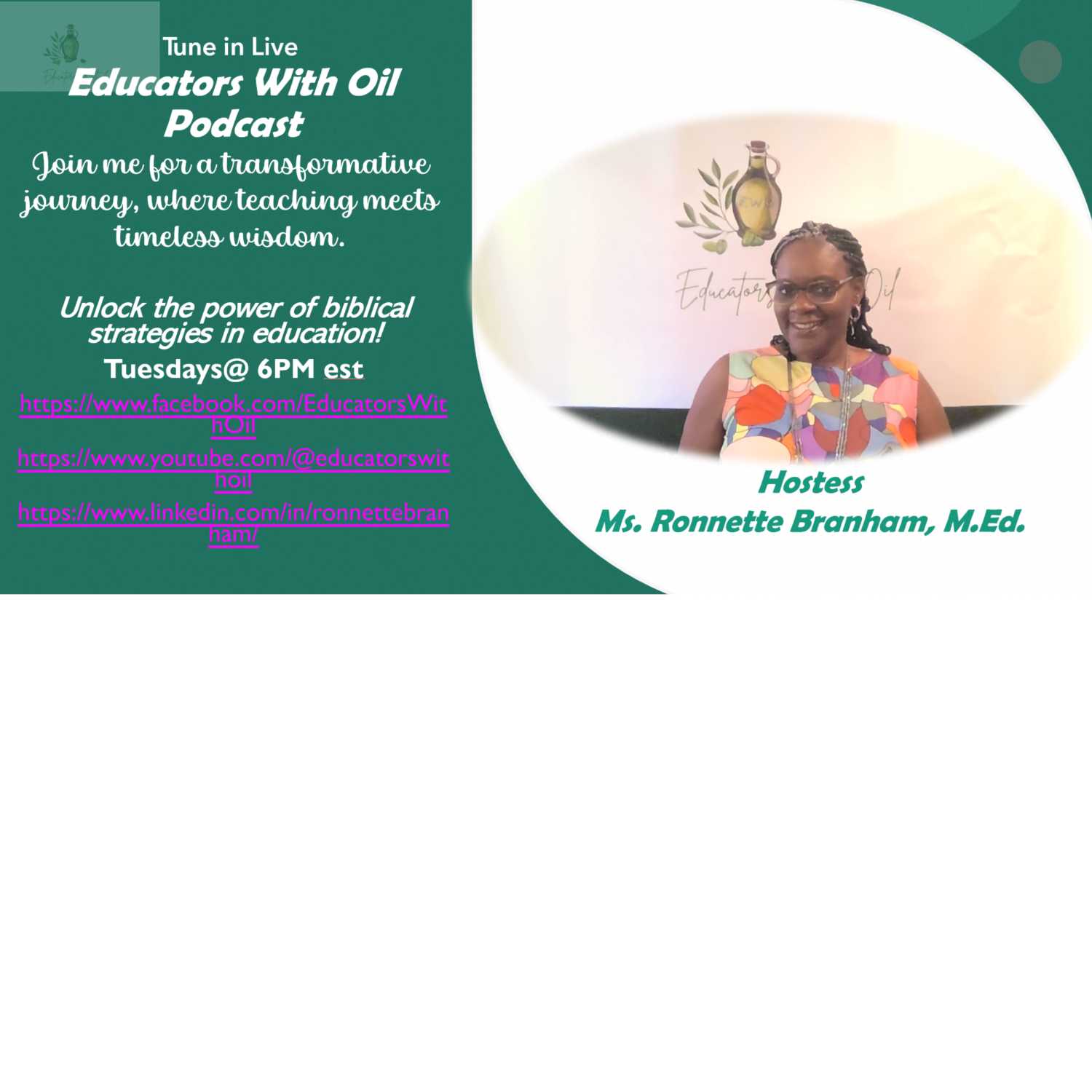 Educators With Oil Podcast Commercial
