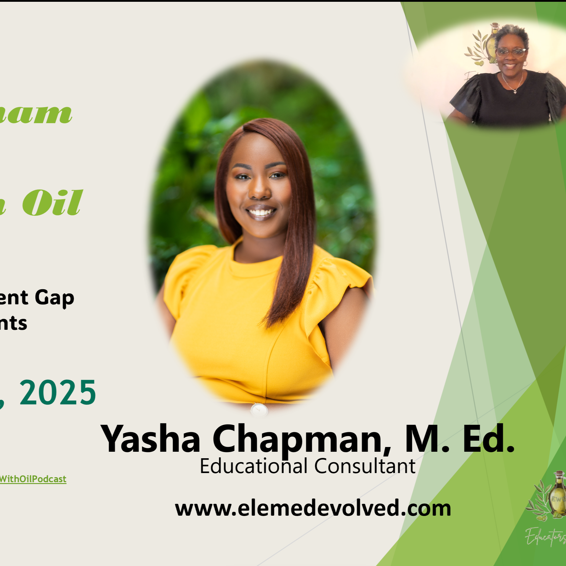 Closing the Academic Achievement Gap with Yasha Chapman