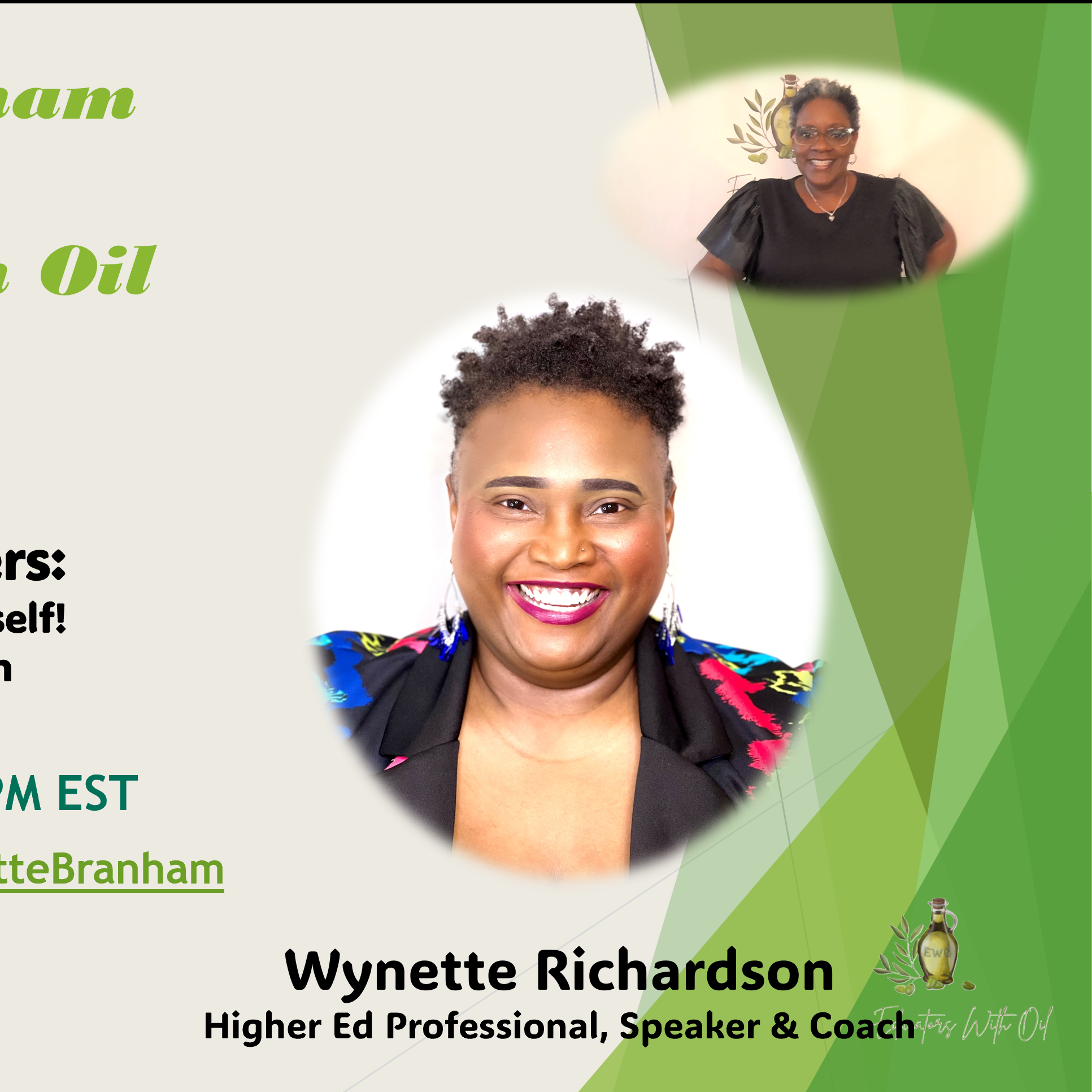 Why Don’t We Champion for Ourselves the Way We Do for Everyone Else?” with Wynette Richardson