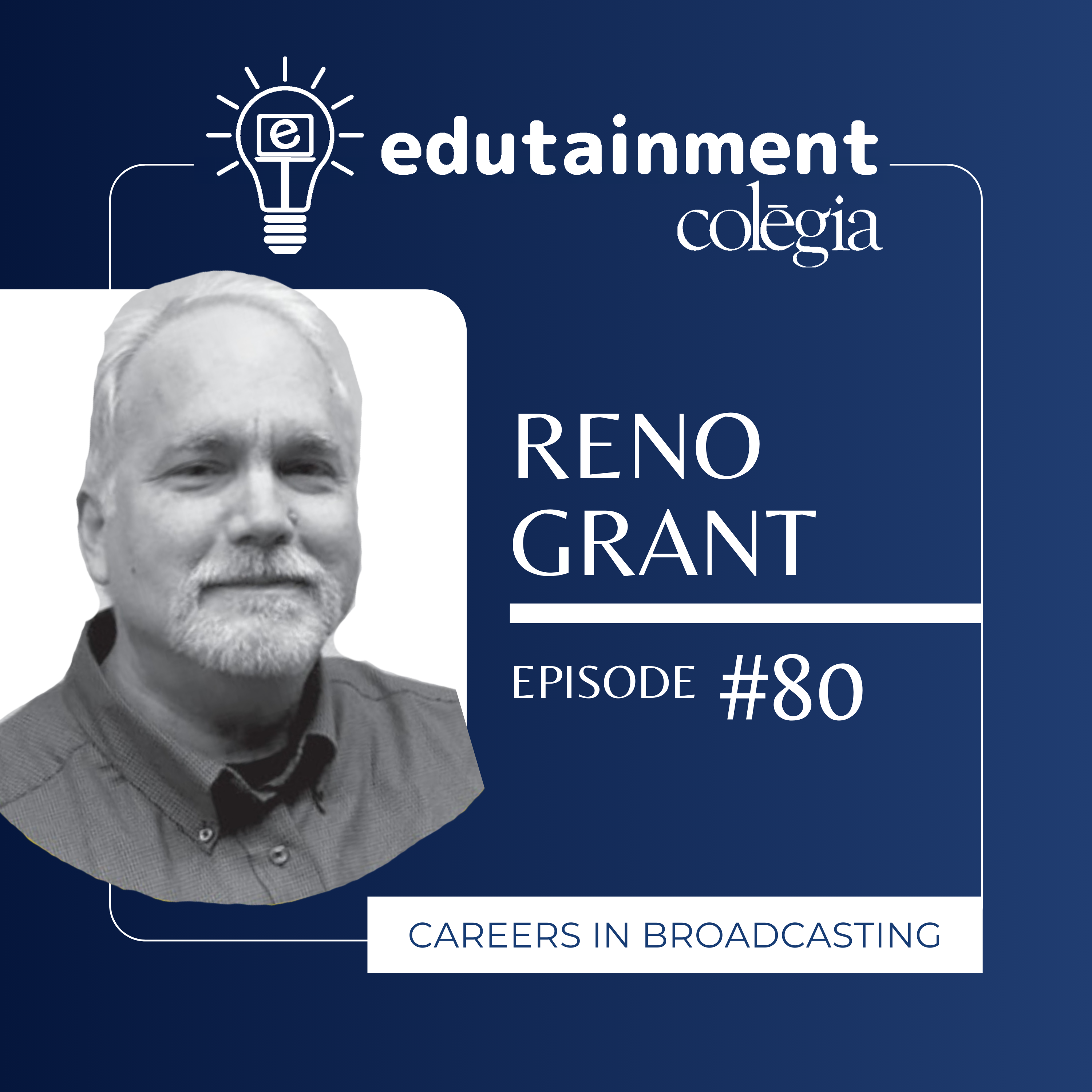 Reno Grant: Professional Broadcaster speaks to students about a career in Broadcasting