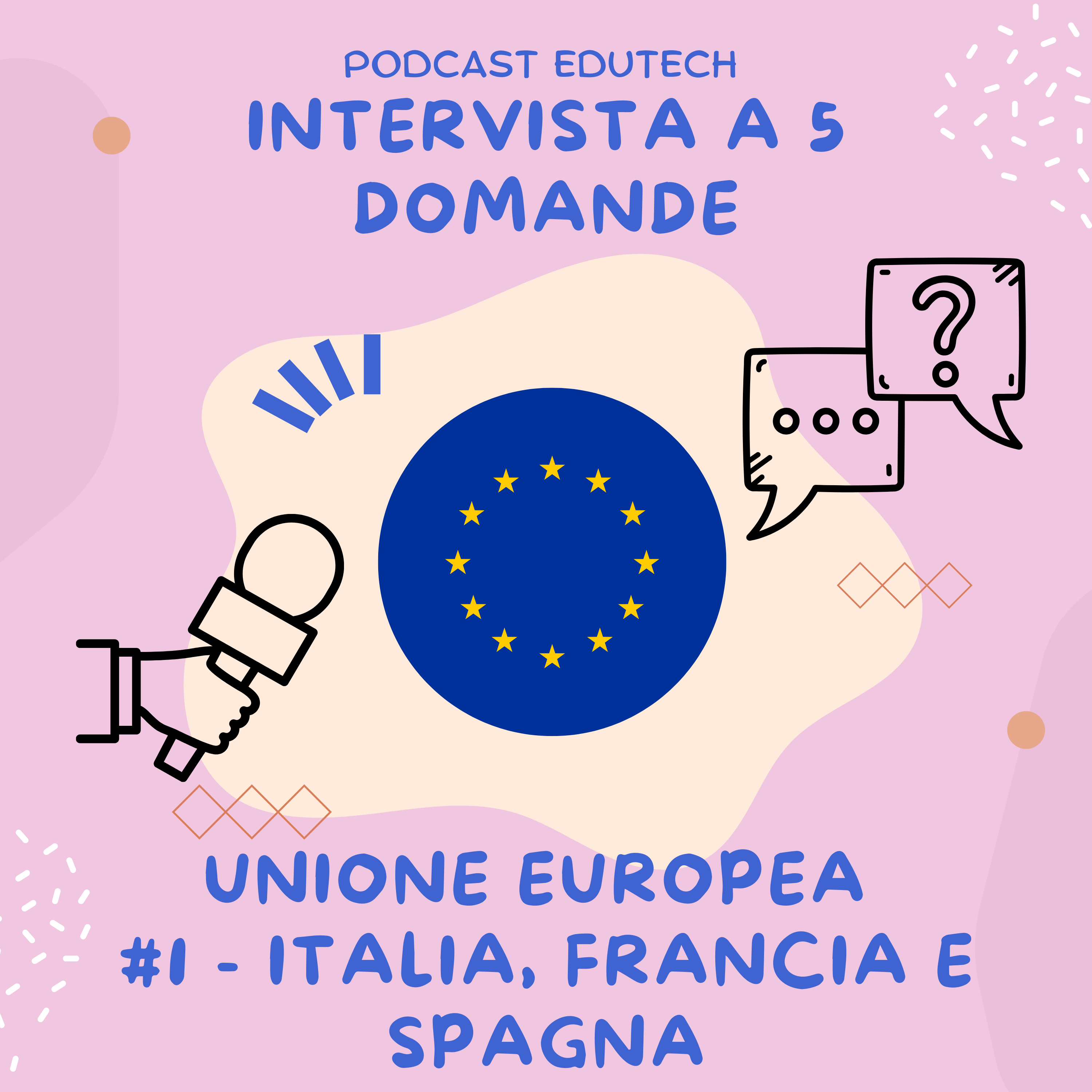 #1 - INTERVISTA A 5 DOMANDE - Unione Europea: Italia, Francia e Spagna episode artwork