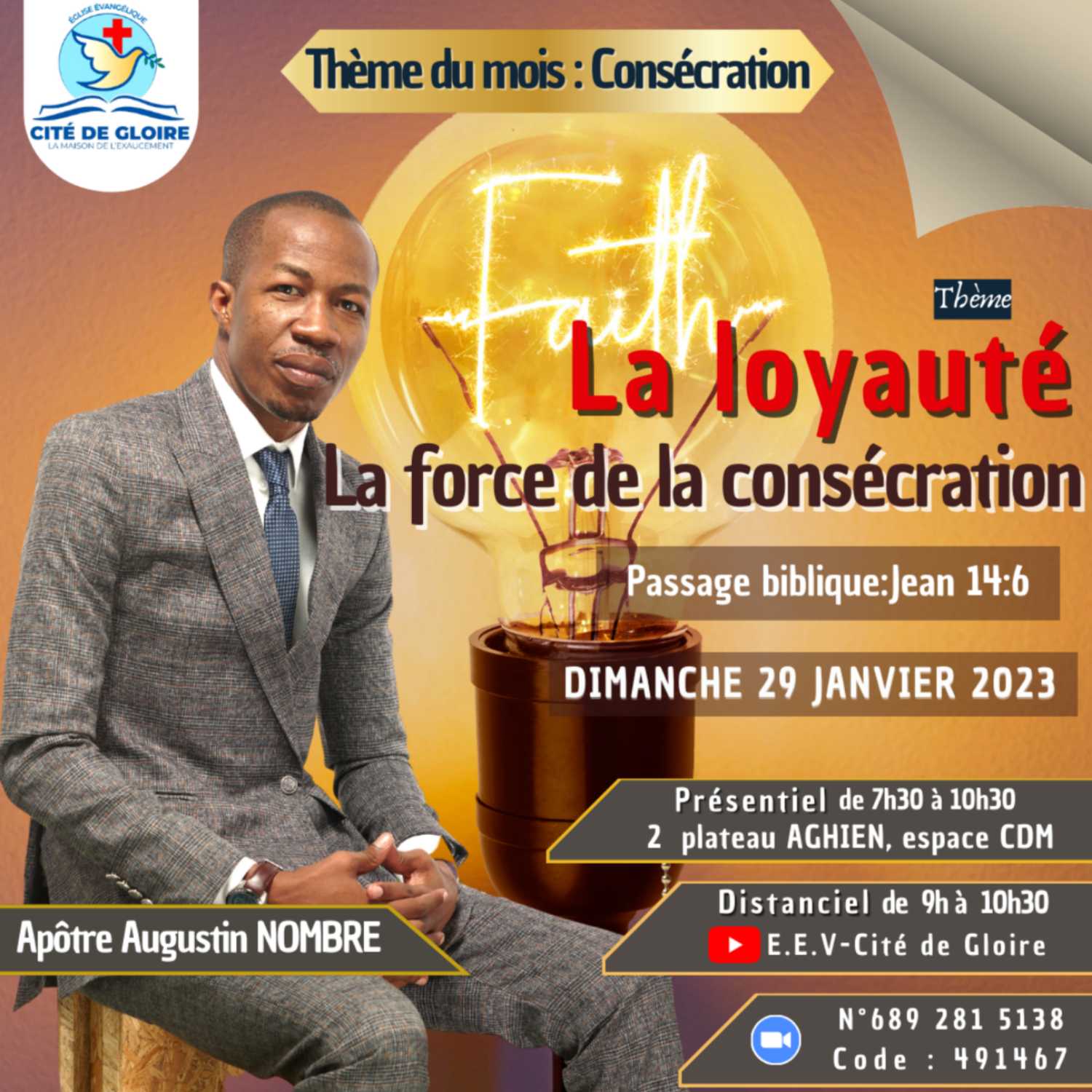 Eglise Evangélique La Cité de Gloire