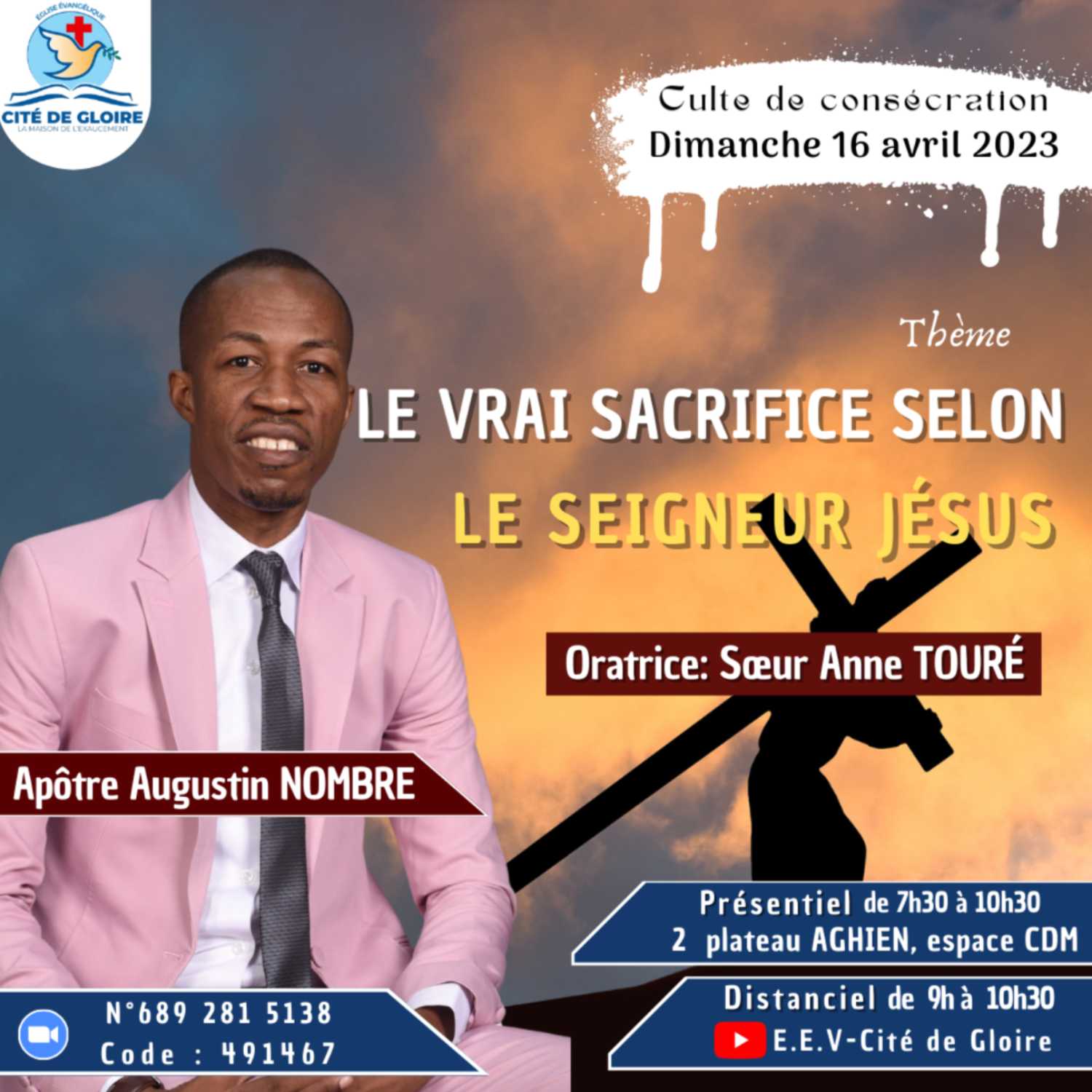 Eglise Evangélique La Cité de Gloire