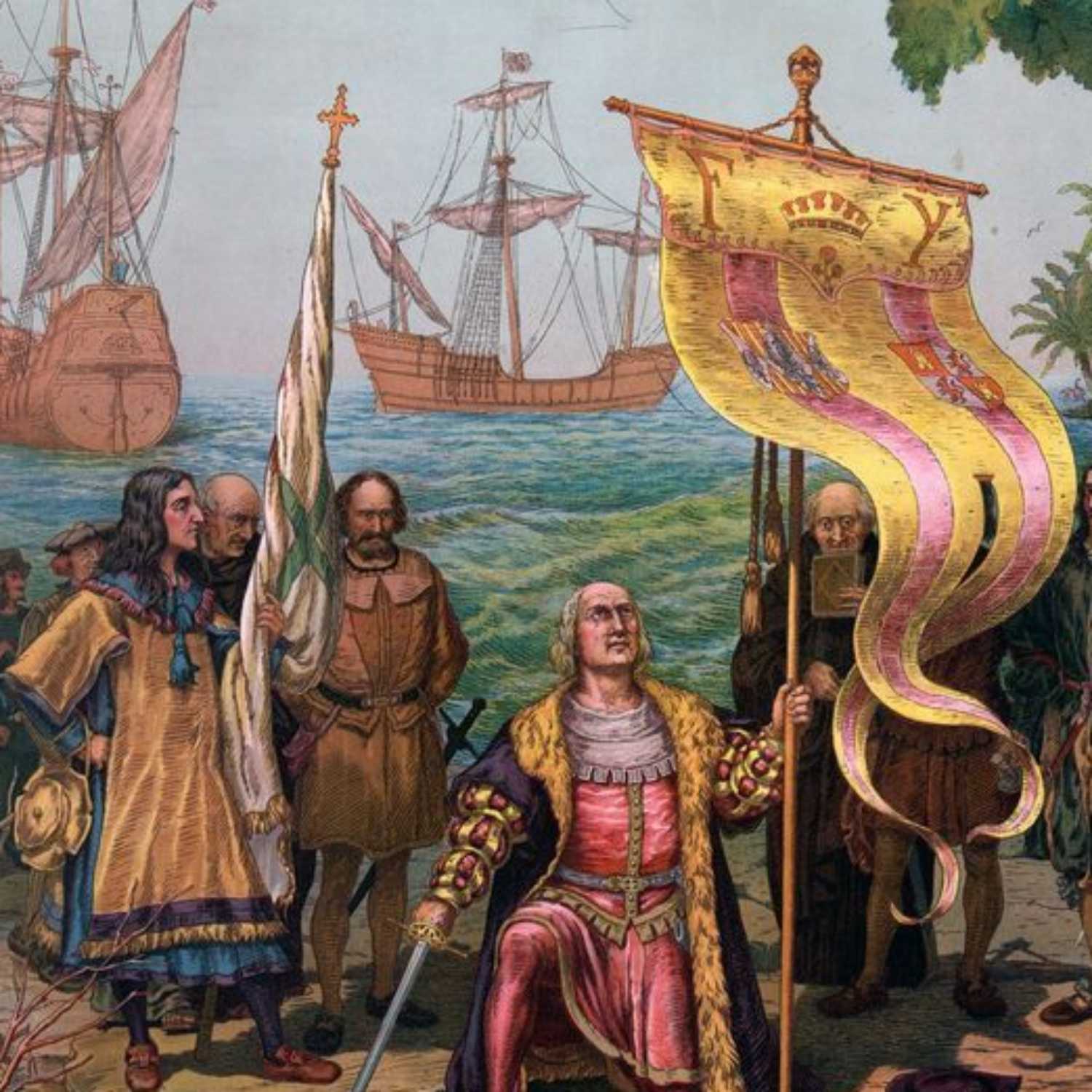 "Colonización de Santo Domingo: Encuentro de Dos Mundos"  episode artwork