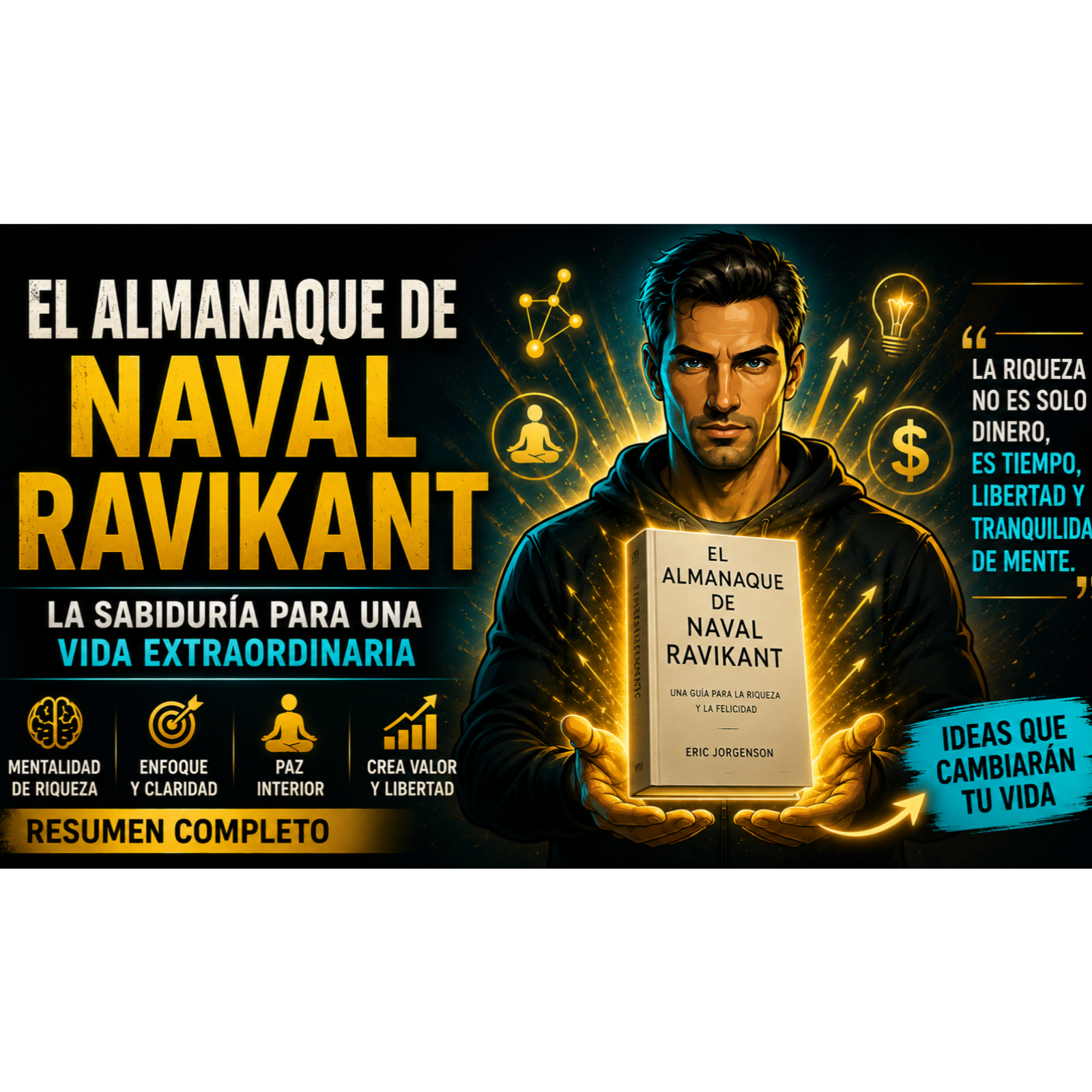 Cómo Hacerte Rico (Sin Suerte): Las Reglas de Oro de Naval Ravikant para una Vida de Libertad episode artwork