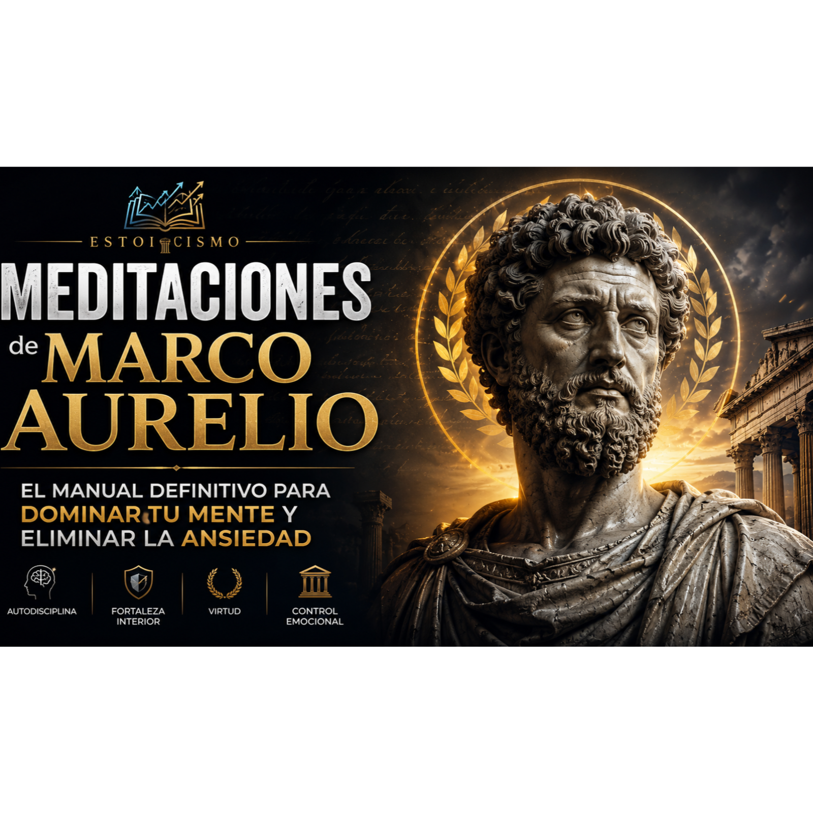 Meditaciones de Marco Aurelio: El manual estoico para dominar tu mente y congelar la ansiedad episode artwork