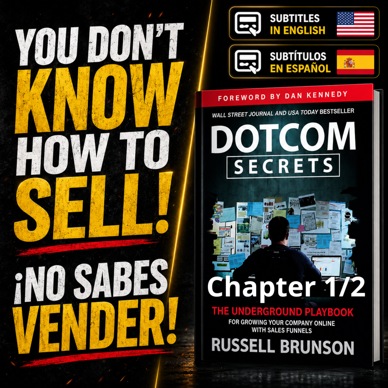 Por esto no vendes. La mejor estrategia para funnel de ventas. DOTCOM SECRETS (Russell Brunson) | Parte 1/2 episode artwork