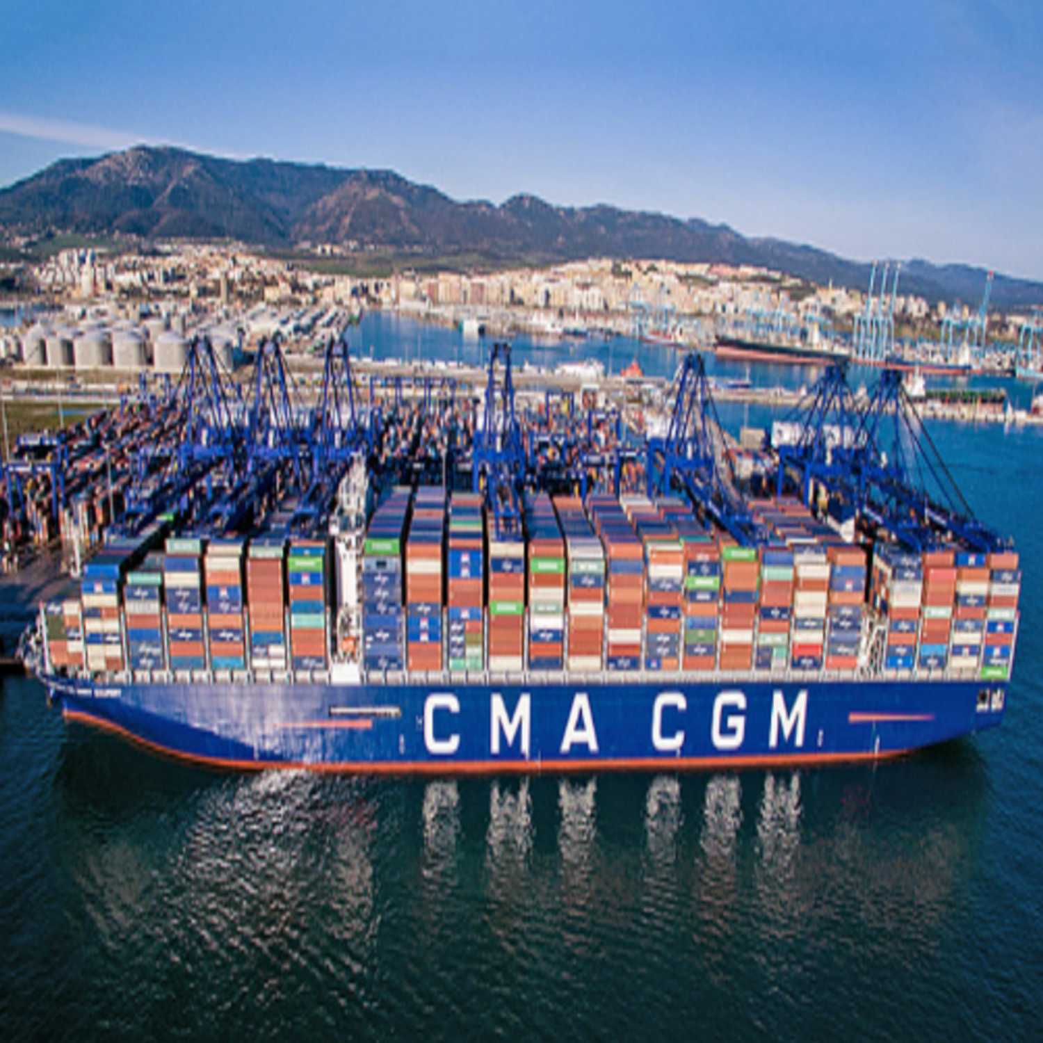 شركة CMA CGM الفرنسية تعمل فى مجال النقل البحرى والموانئ الجافة بالمناطق اللوجيستية