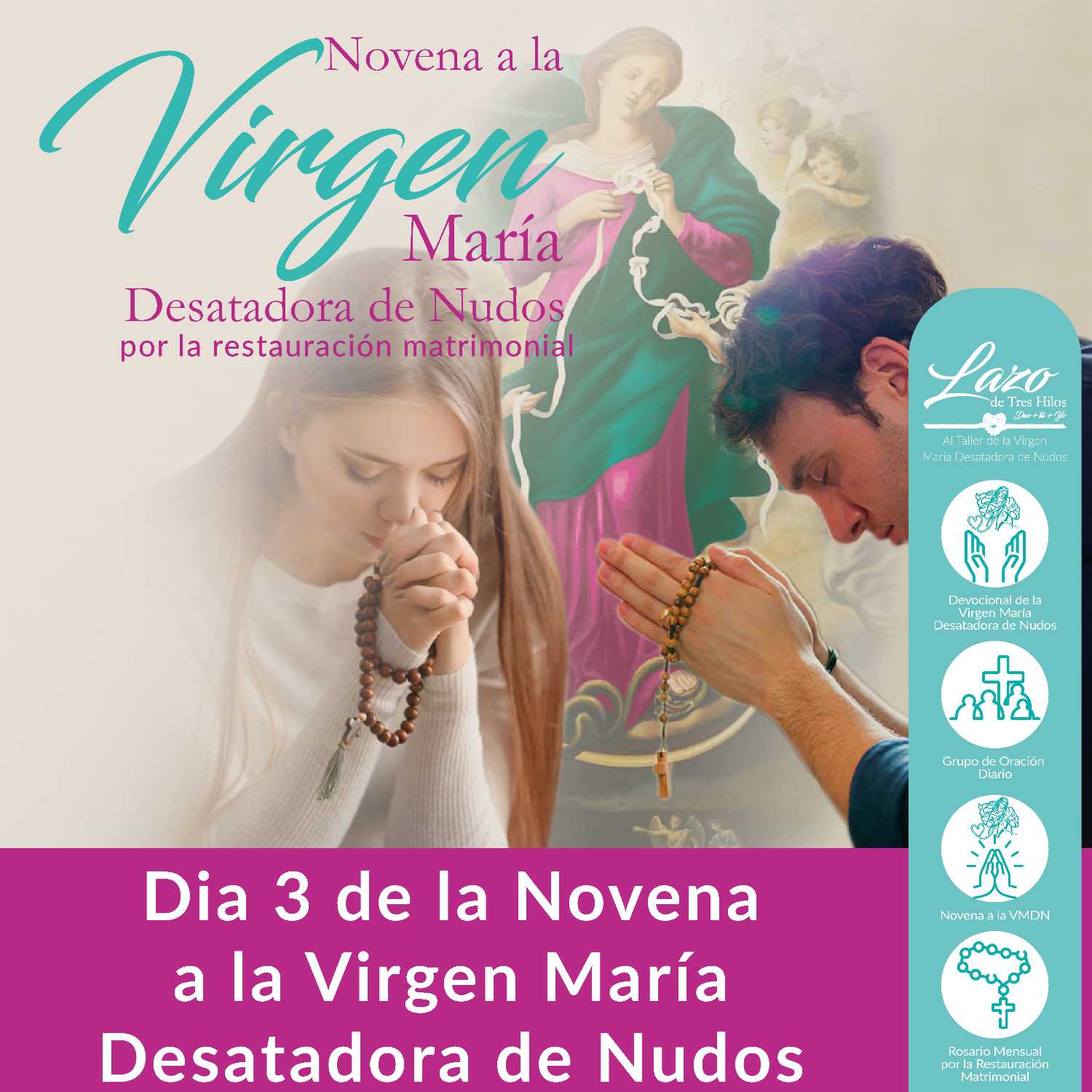 LAZO DE TRES HILOS