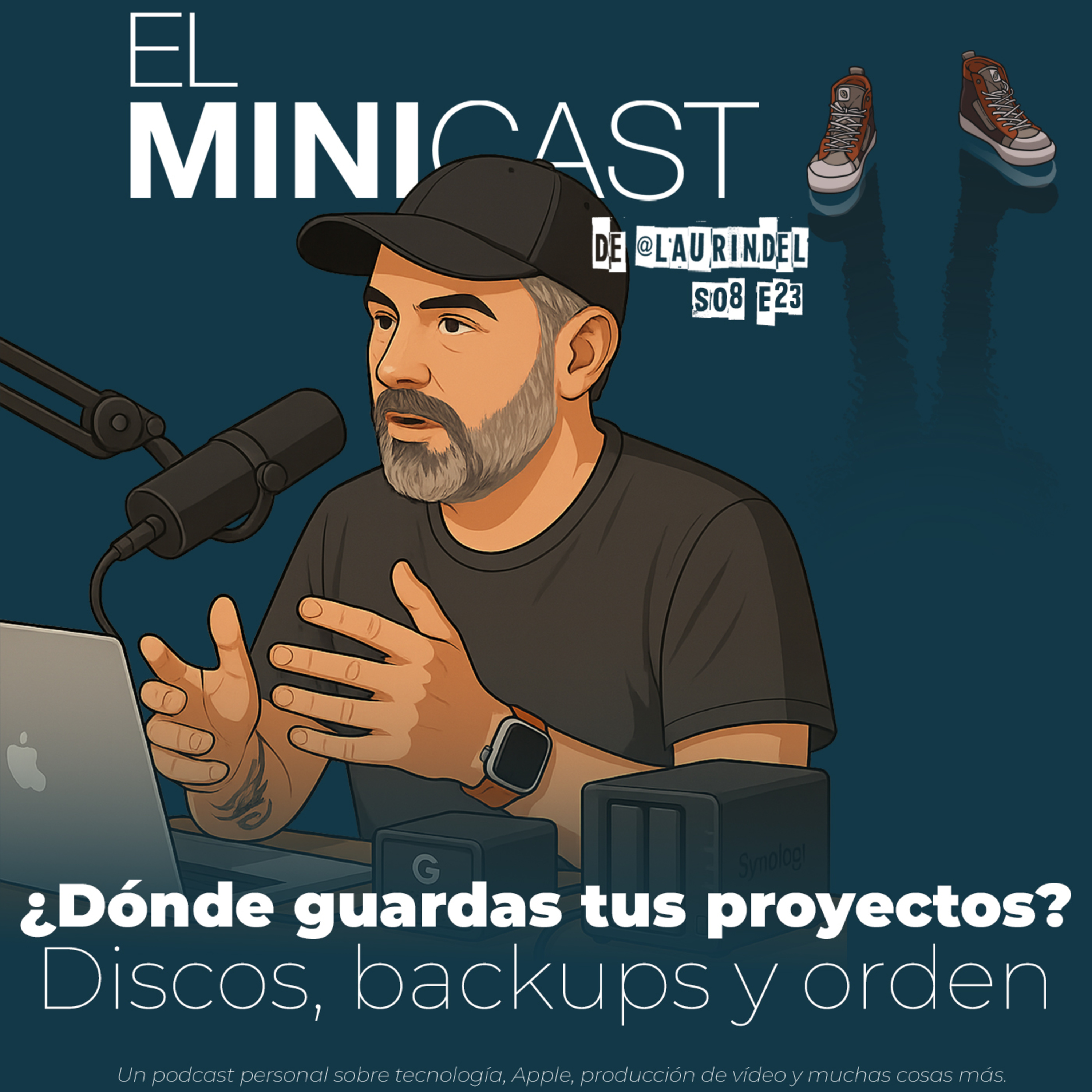 ¿Dónde guardas tus proyectos? Discos, backups y orden. episode artwork