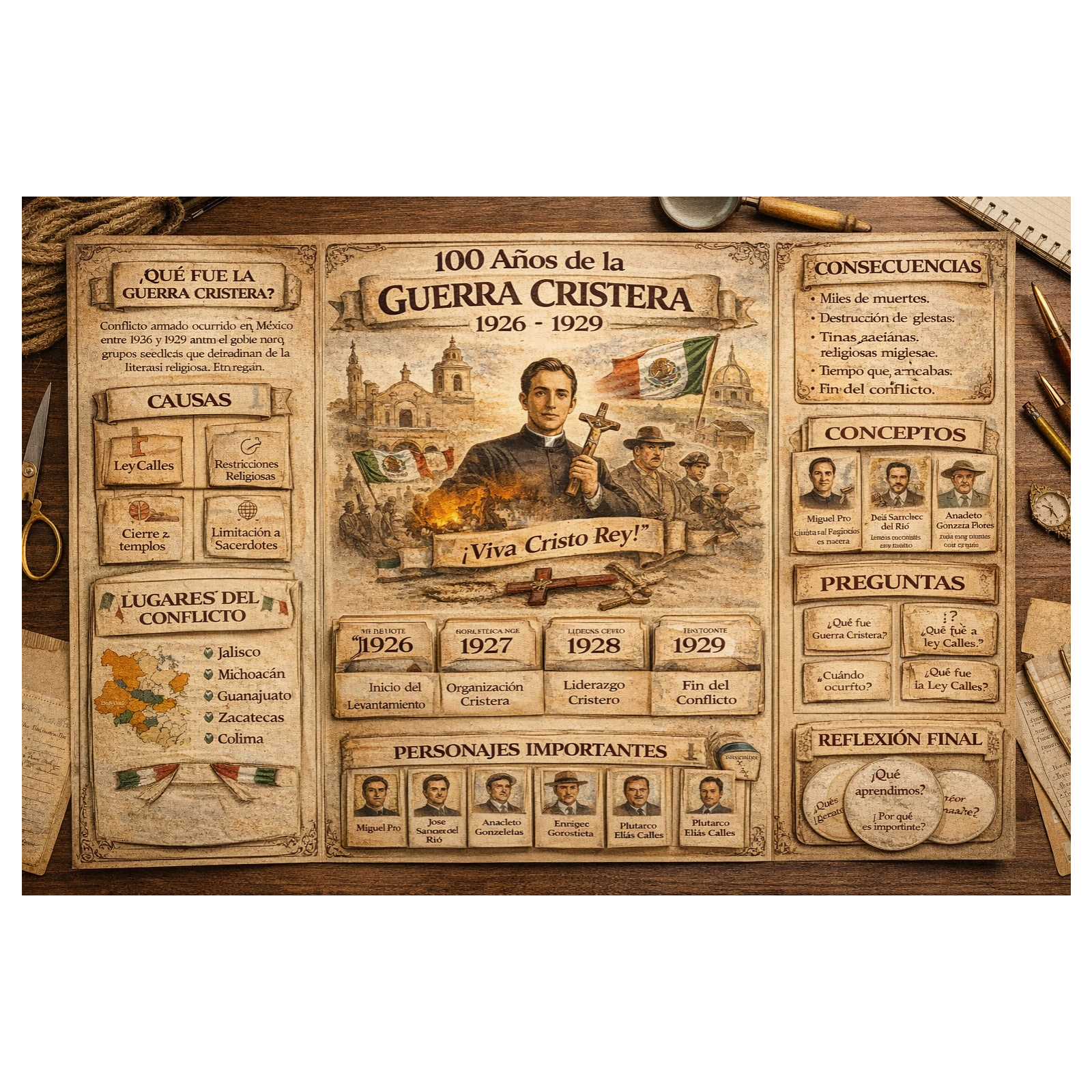 100 AÑOS DE LA GUERRA CRISTERA episode artwork