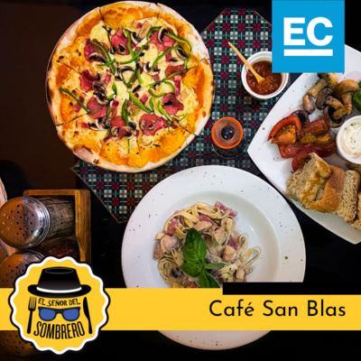 Café San Blas es rico en pizzas