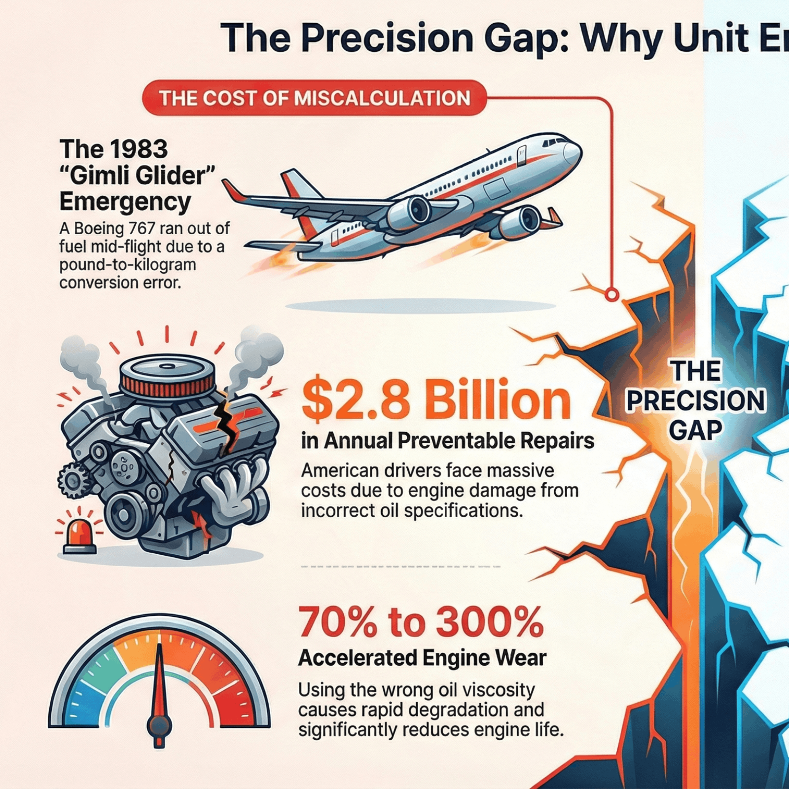 🤔 Cómo un simple error de conversión casi tira un Boeing 767 episode artwork