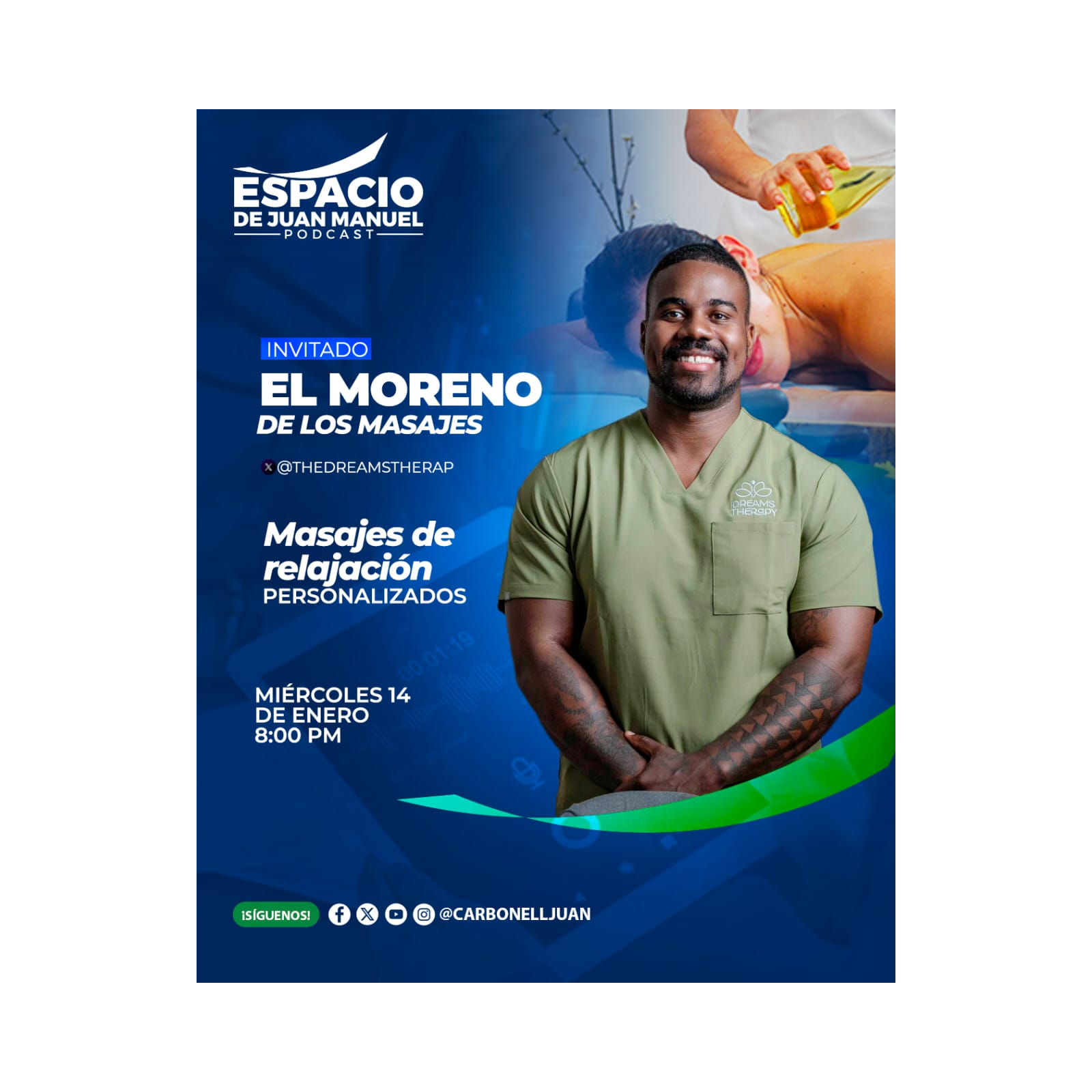 Masajes de Relajación Personalizados. #MorenodeLosMasajes episode artwork