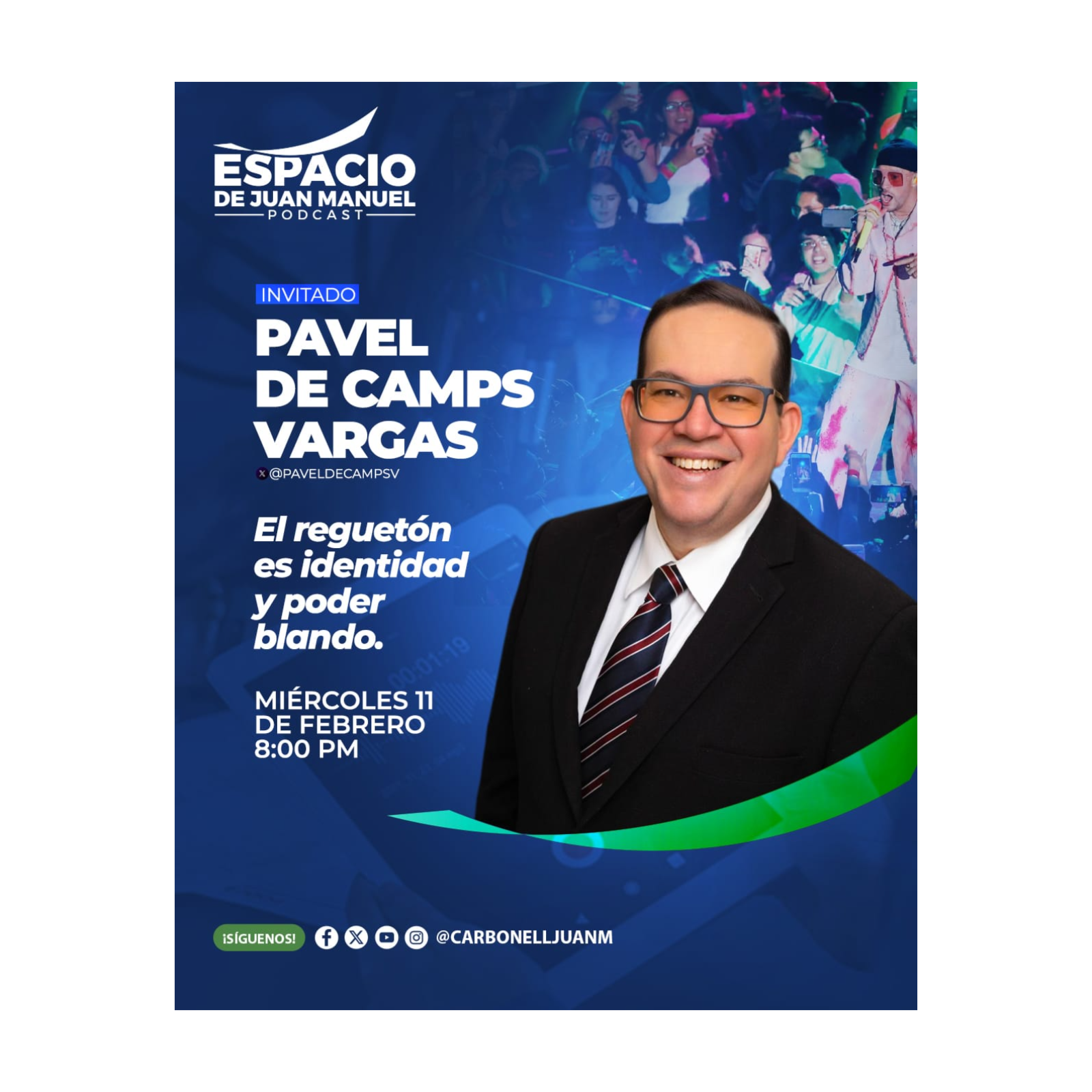 El Regueton es  Identidad y Poder Blando  @paveldecampsv episode artwork