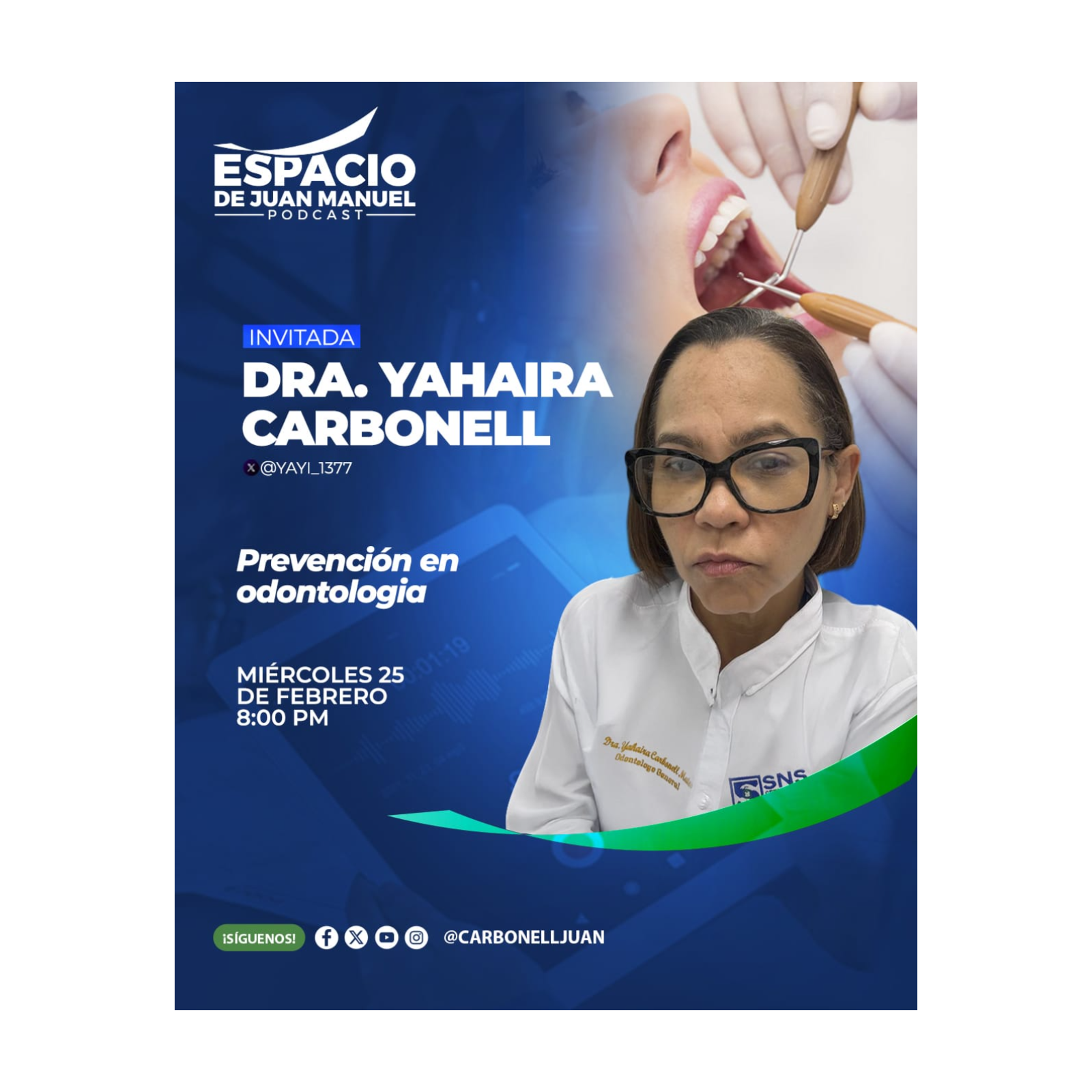 Prevención en Odontología con la  Dra. @yayi_1377 episode artwork
