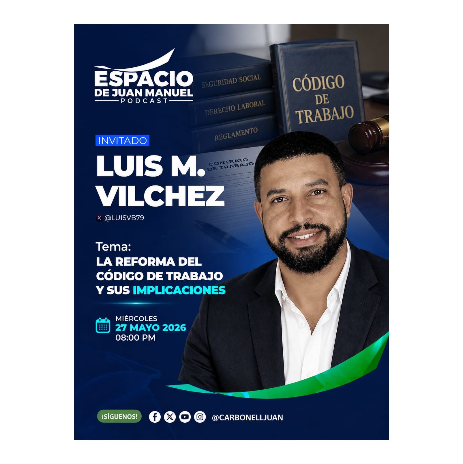 La Reforma del Código de Trabajo y sus Implicaciones. episode artwork