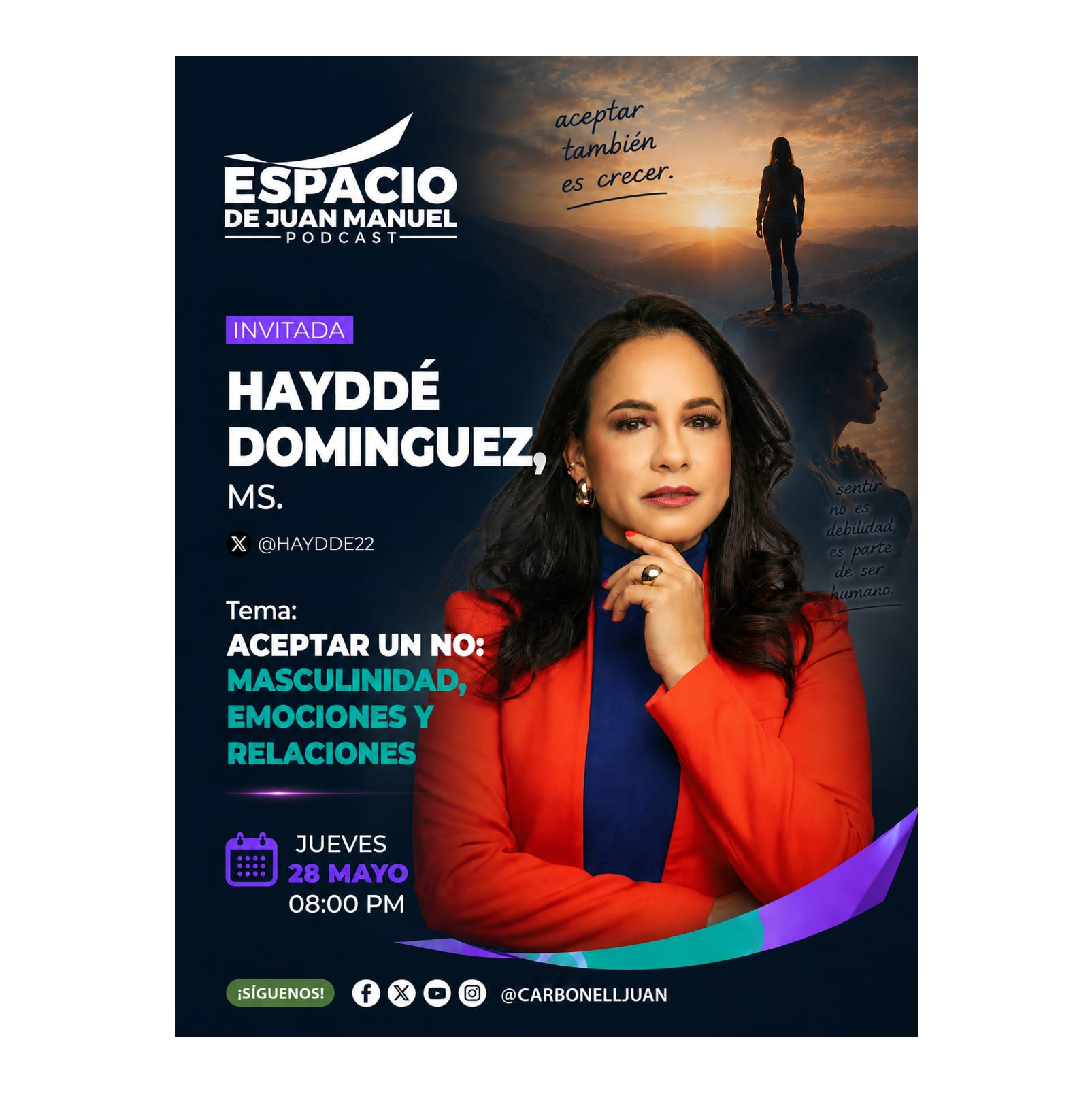 Aceptar un  NO: Masculinidad,Emociones y relaciones. episode artwork