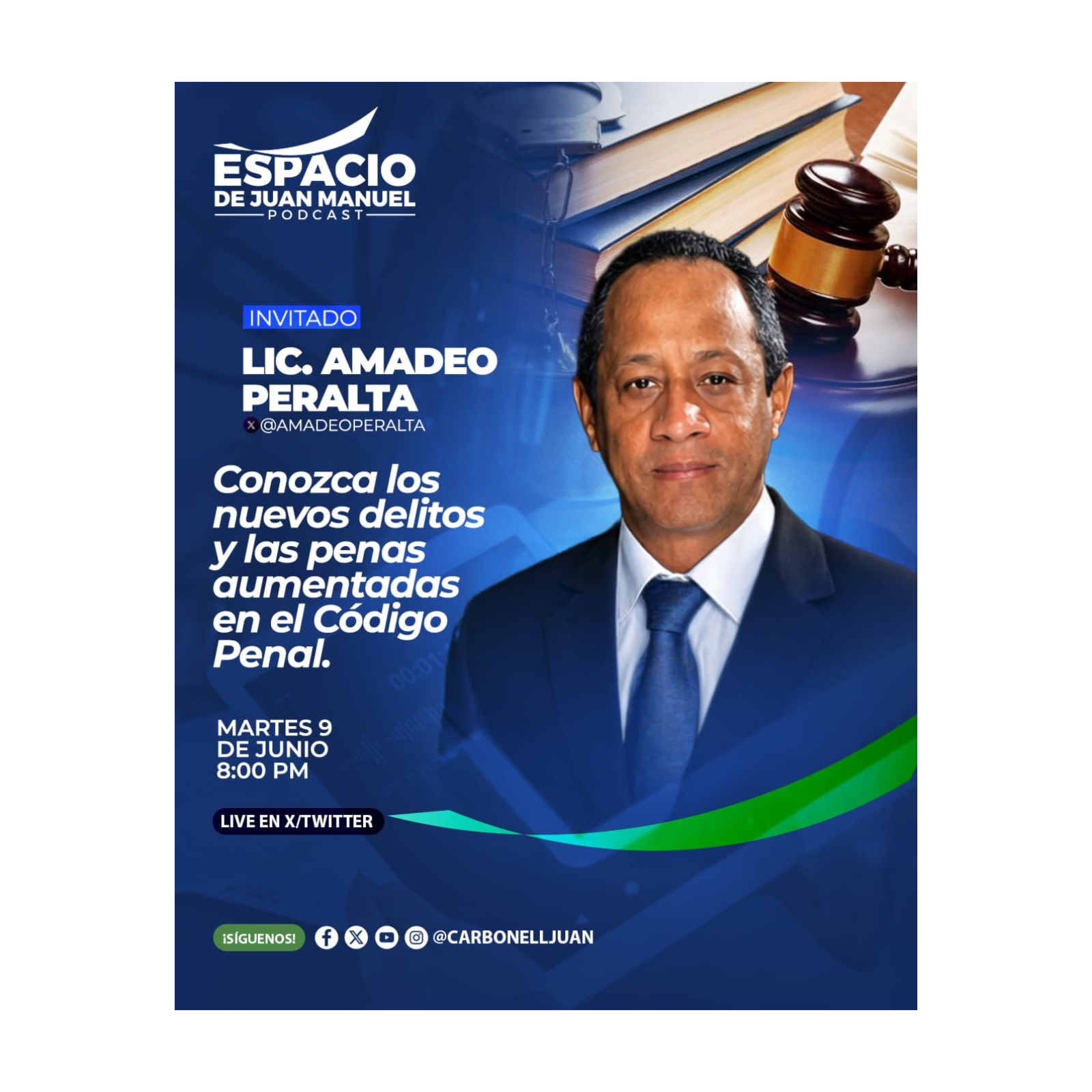 Conozca Los Nuevos  Delitos Y las  Penas Aumentadas en el Código Penal. episode artwork