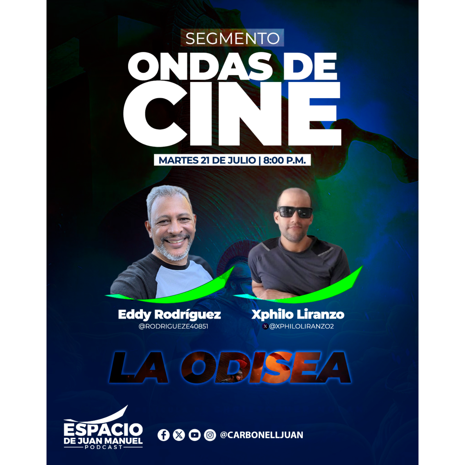 #OndasdeCine "La Odisea" episode artwork