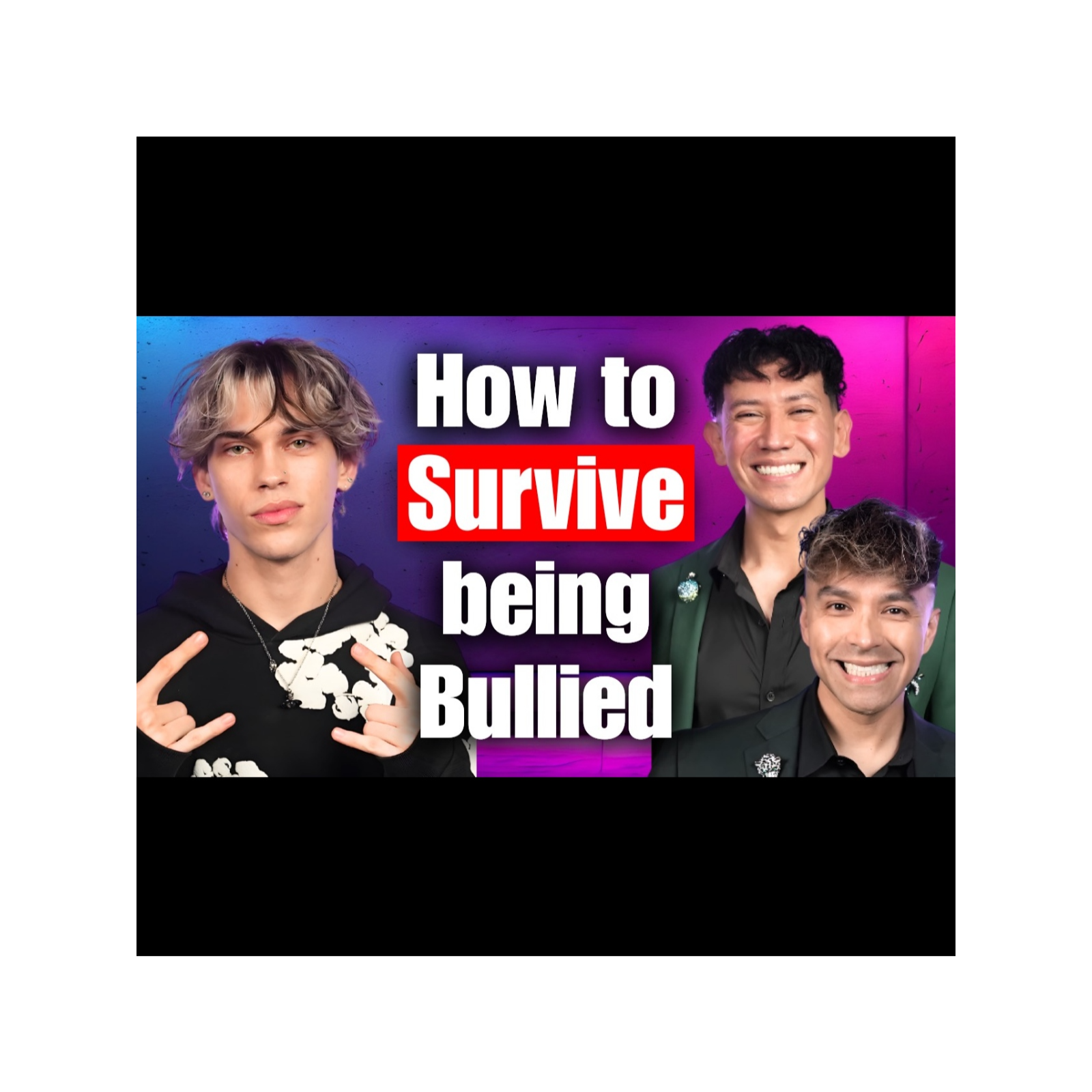 HOW TO SURVIVE BEING BULLIED WITH ANDREW PAVV