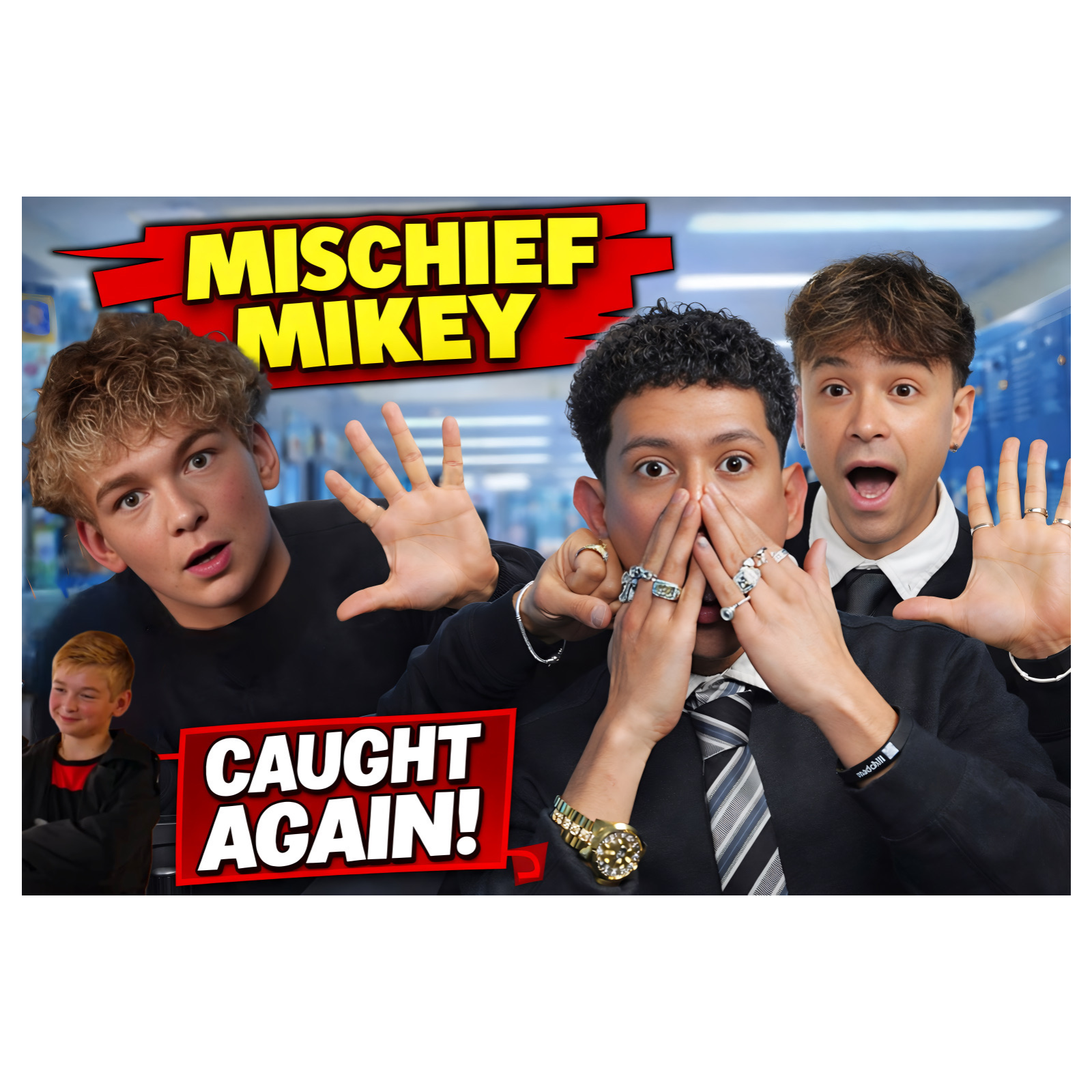 Mischief Mikey … oops he did it again !!