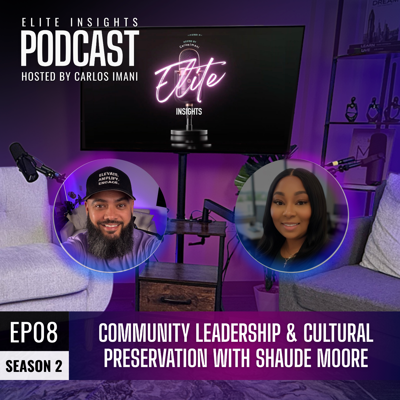 Community Leadership & Cultural Preservation with Shaude Moore episode artwork