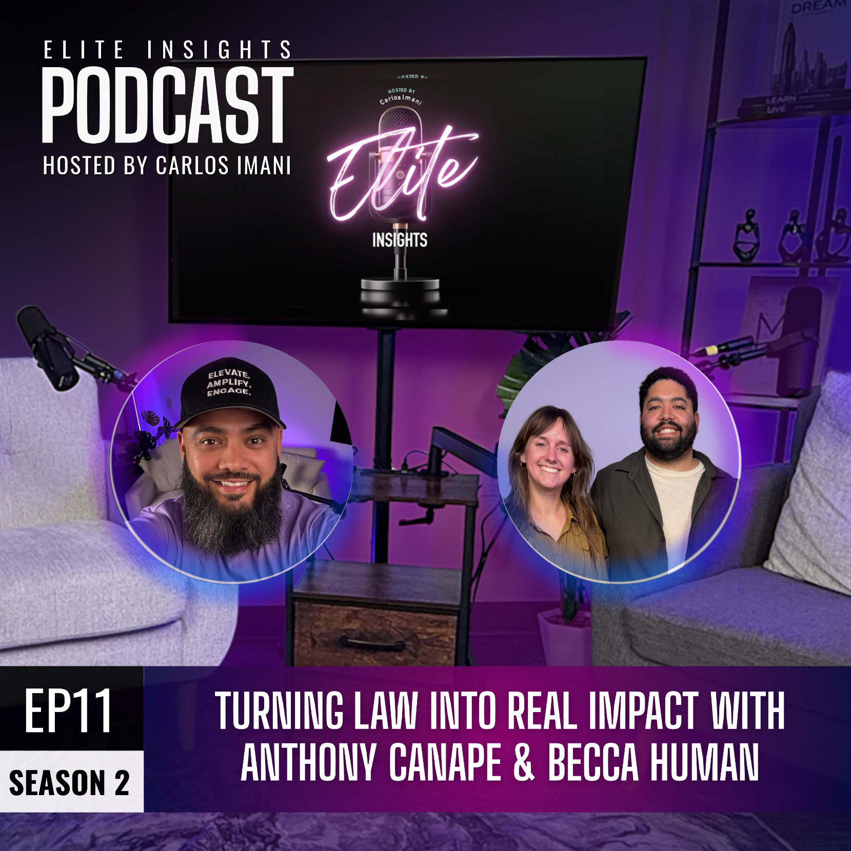 Turning Law Into Real Impact with Anthony Canape & Becca Human episode artwork