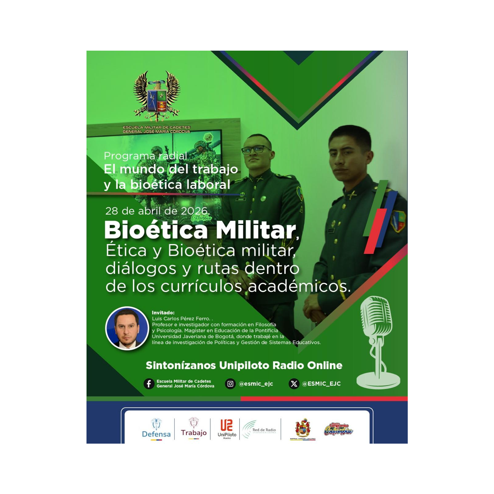 BIOÉTICA MILITAR Y EDUCACIÓN episode artwork