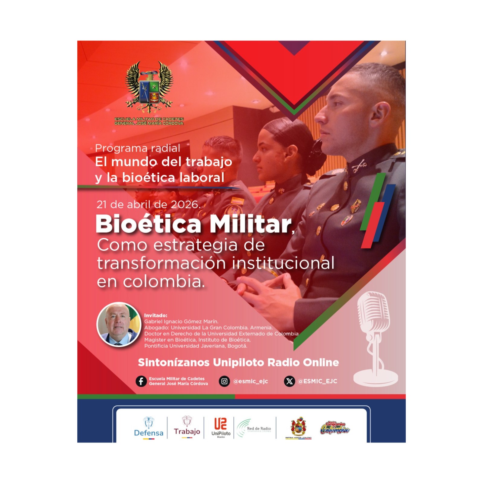 BIOÉTICA MILITAR Y EDUCACIÓN. episode artwork