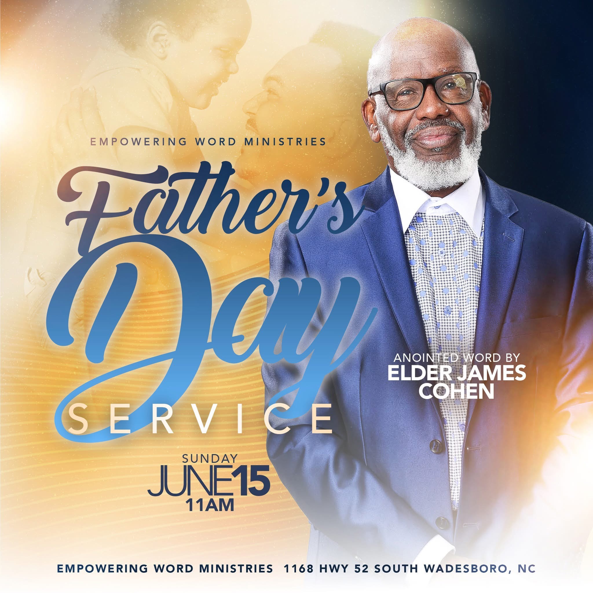 Father’s Day Experience | Elder James Cohen