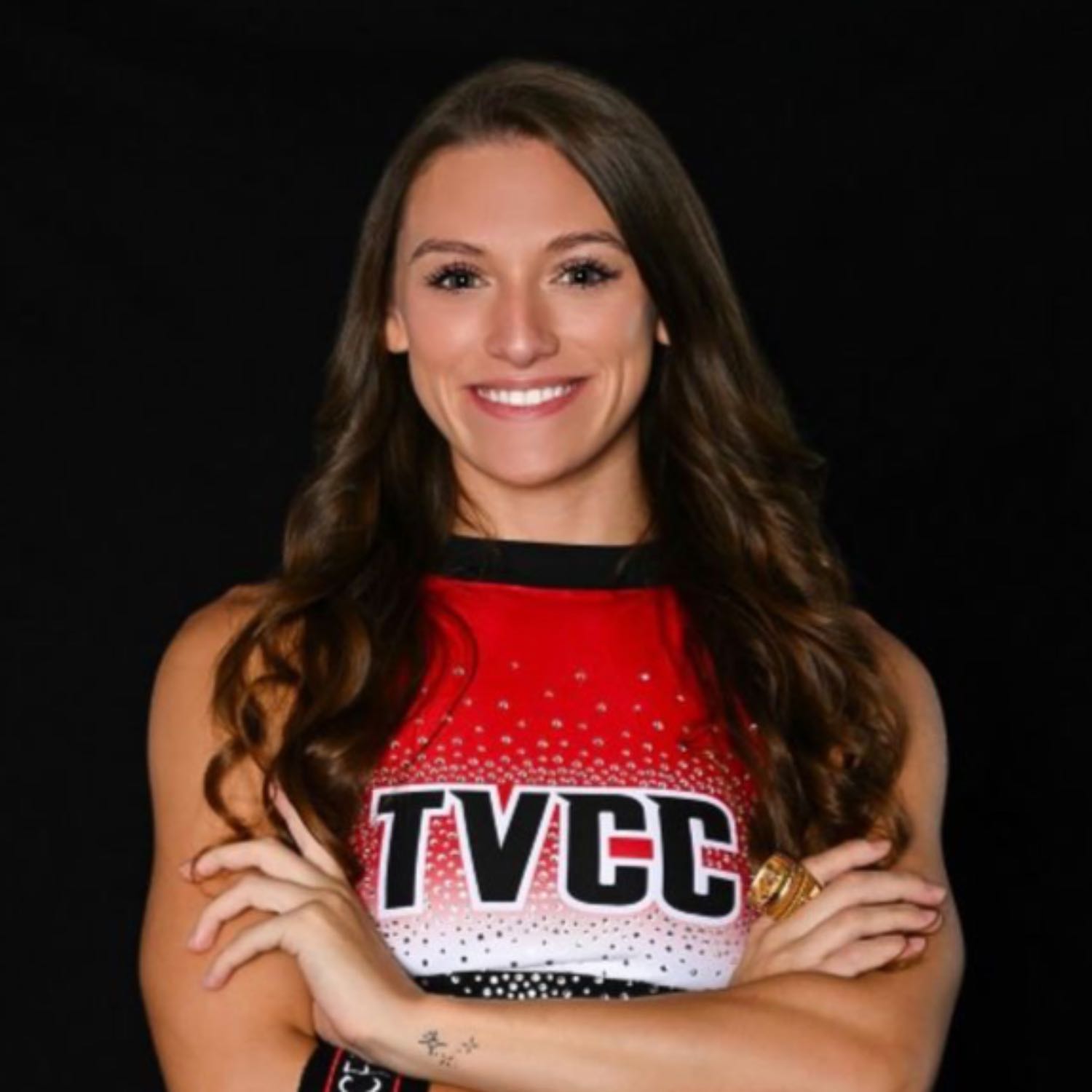 Trinity Valley Community College Cheerleader- Kailey Solis