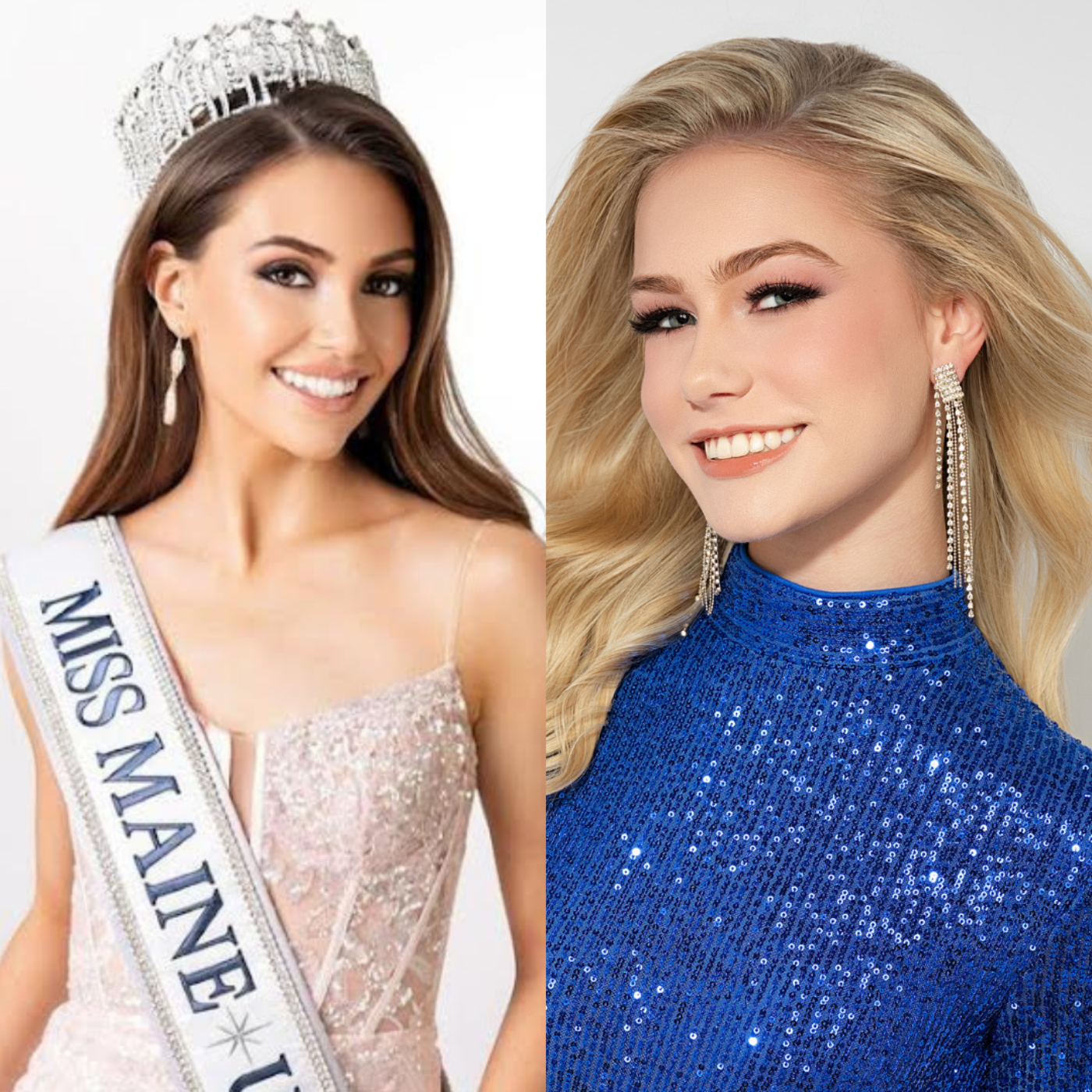 Miss Maine USA and Miss Maine Teen USA 2024- Anne Baldridge and Abbey Hafer