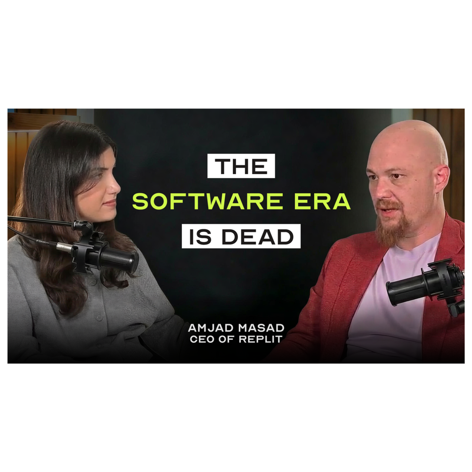Amjad Masad, Replit CEO: The Software Era is Dead episode artwork