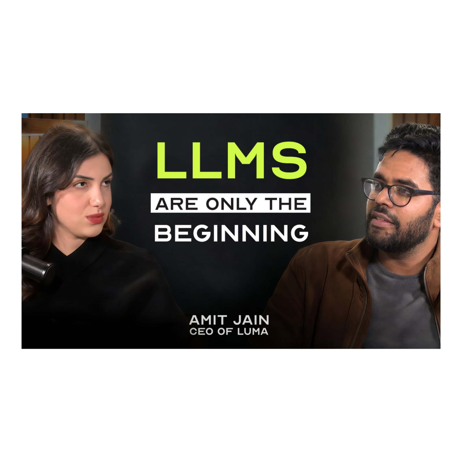 Amit Jain, Luma CEO: World models, path to AGI, and economic transformation episode artwork