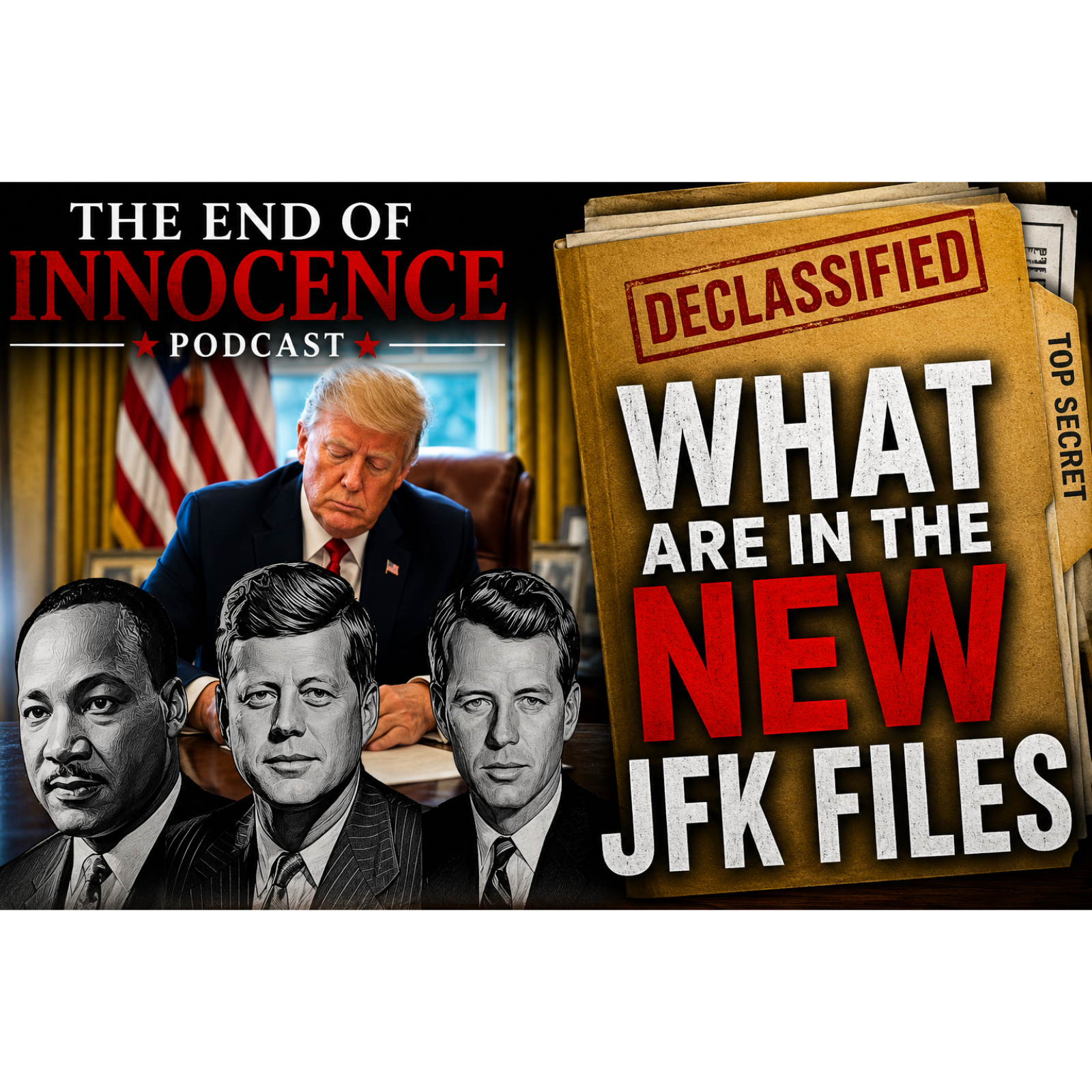 Episode 94 - The End of Innocence - The JFK Assassination - What are in the JFK Files? episode artwork